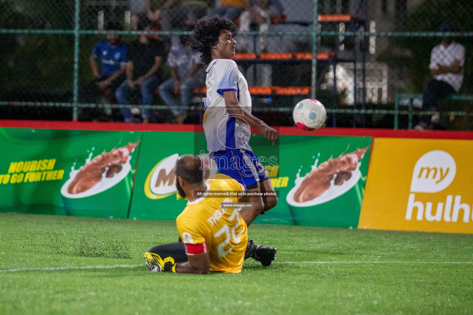 Club Immigration vs Muleeaage RC in Club Maldives Cup 2022 was held in Hulhumale', Maldives on Sunday, 16th October 2022. Photos: Hassan Simah/ images.mv