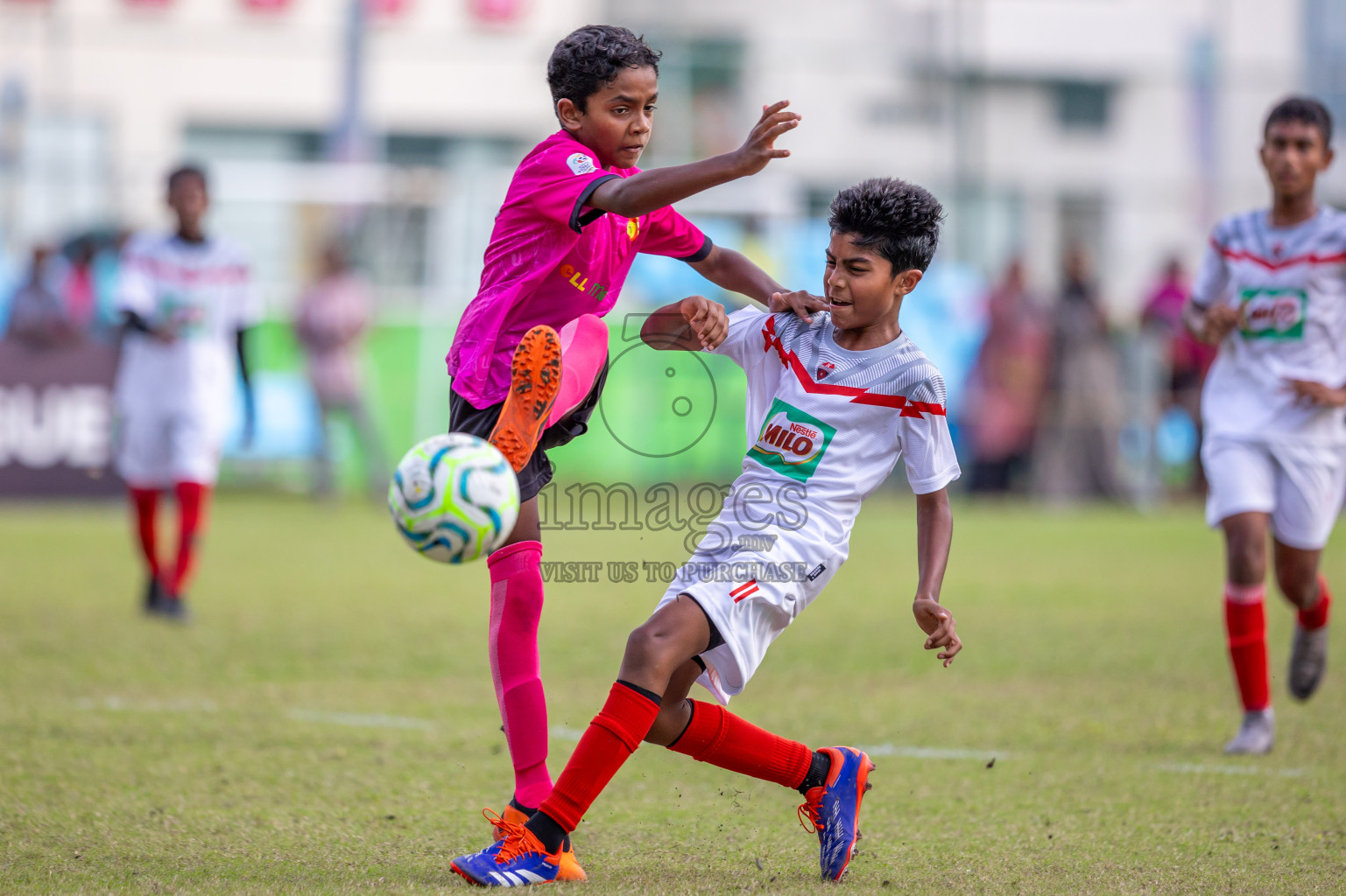 Dhivehi Youth League 2024 - Day 1. Matches held at Henveiru Stadium on 21st November 2024 , Thursday. Photos: Shuu Abdul Sattar/ Images.mv