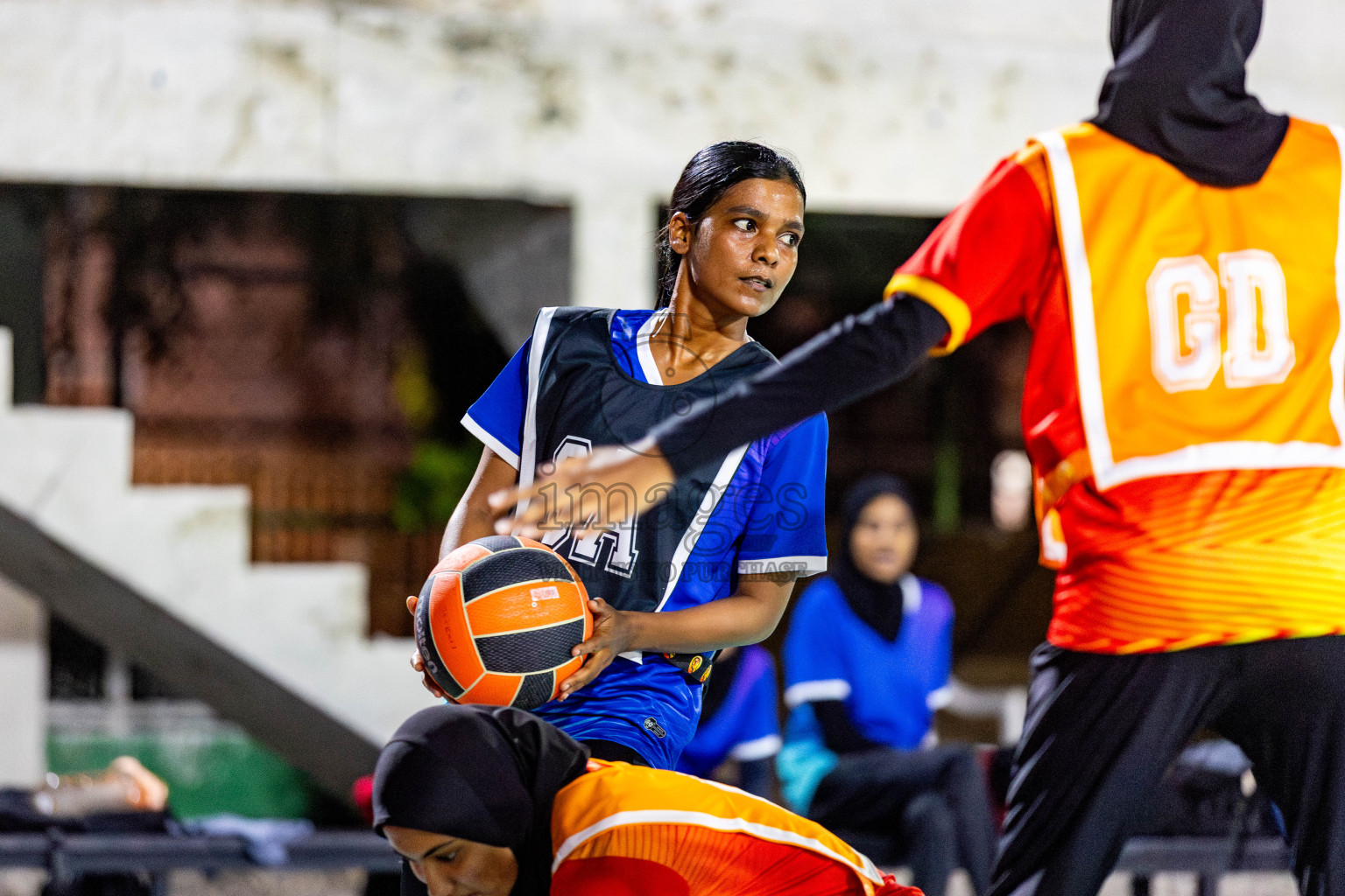 Day 1 of 23rd Netball Association Championship was held in Ekuveni Netball Court at Male', Maldives on Thursday, 27th April 2024. Photos: Nausham Waheed / images.mv