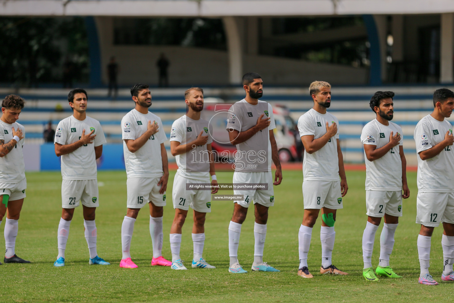 Nepal vs Pakistan in SAFF Championship 2023 held in Sree Kanteerava Stadium, Bengaluru, India, on Tuesday, 27th June 2023. Photos: Nausham Waheed, Hassan Simah / images.mv