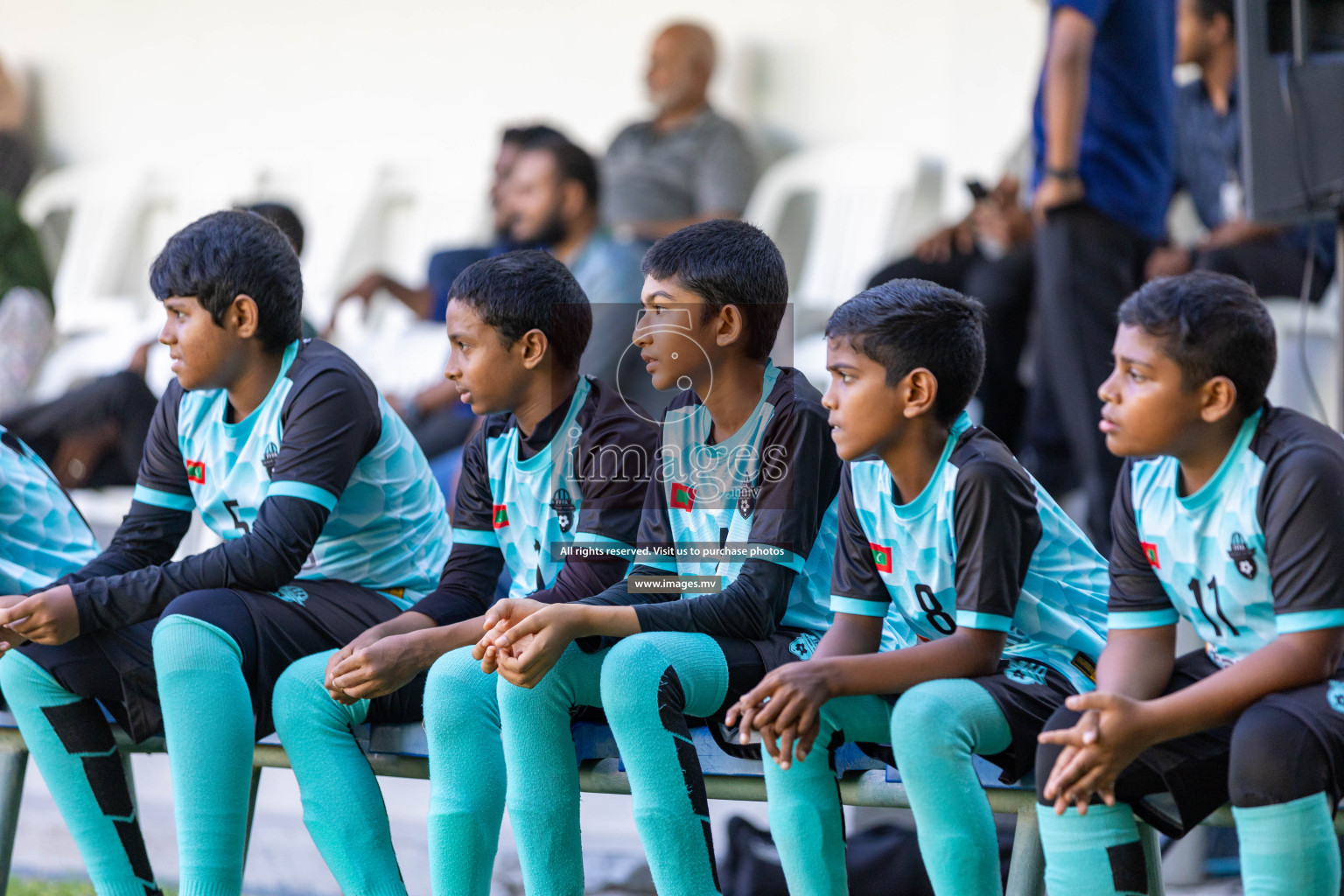 Day 2 of MILO Academy Championship 2023 (U12) was held in Henveiru Football Grounds, Male', Maldives, on Saturday, 19th August 2023. Photos: Nausham Waheedh / images.mv