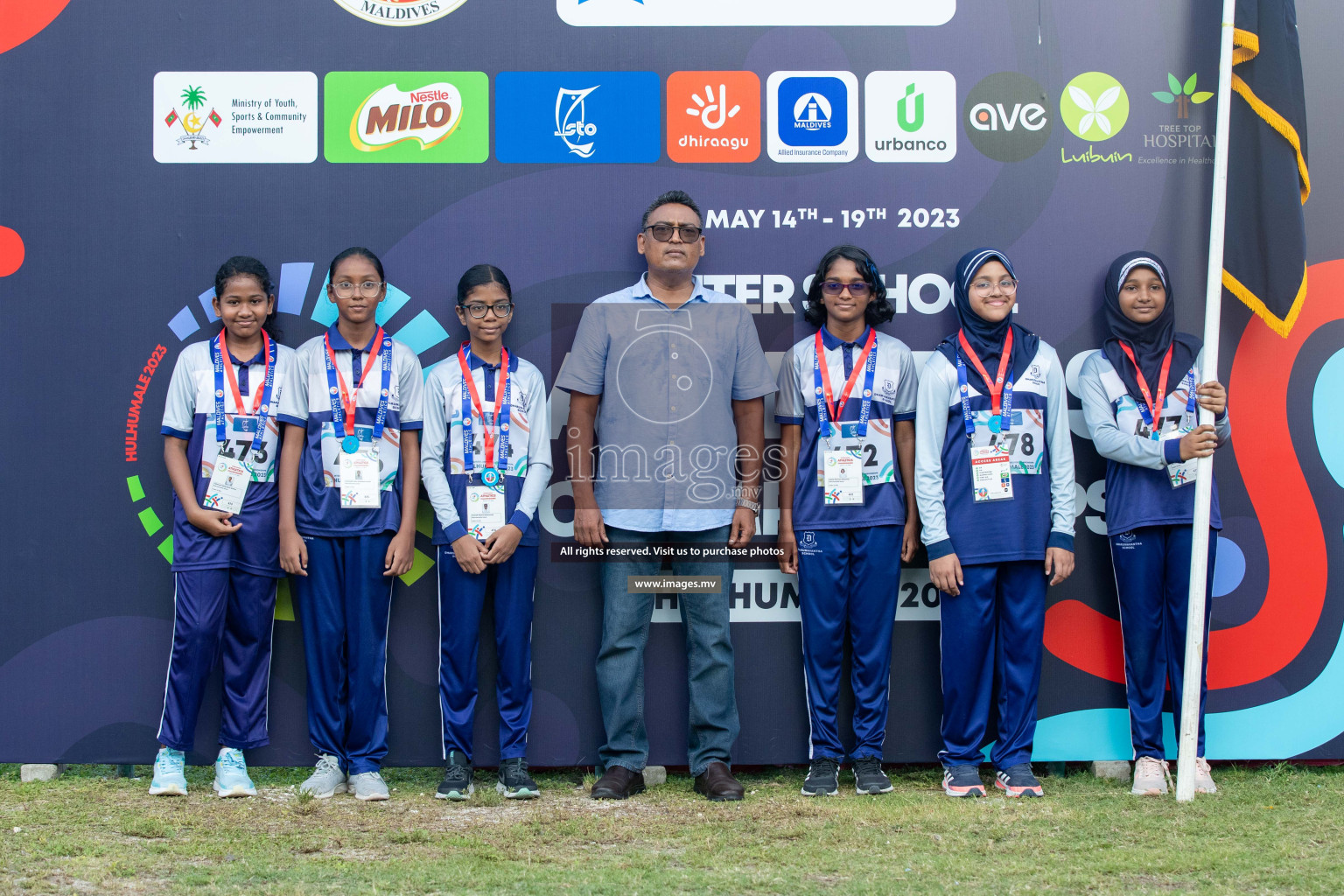 Day five of Inter School Athletics Championship 2023 was held at Hulhumale' Running Track at Hulhumale', Maldives on Wednesday, 18th May 2023. Photos: Nausham Waheed / images.mv