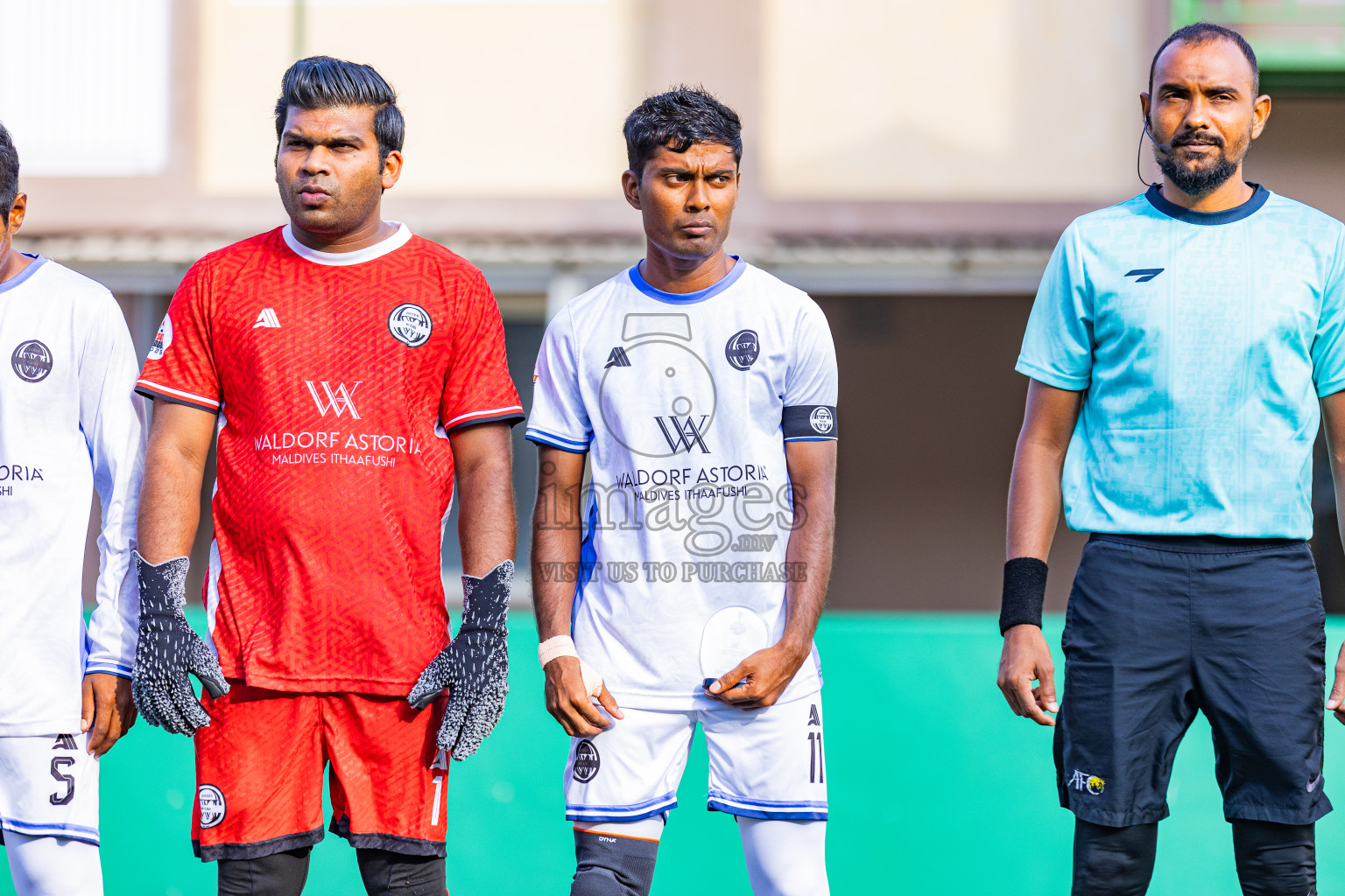 Waldorf Astoria vs Jumeirah Olhaheli in Resort Super League 2025 was held on Sunday, 26th October 2025 in Crossroads's Maldives, Photos: Areef Adam / images.mv