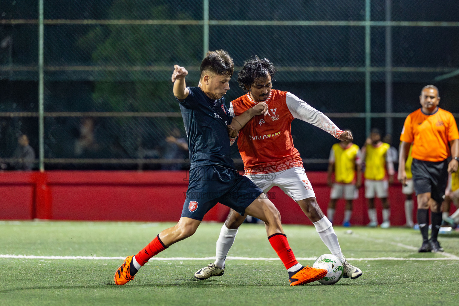 Villa Travels vs Sheesha in Day 9 of Office League 2025 was held on Thursday, 24th April 2025 in Hulhumale', Maldives. Photos: Mohamed Mahfooz Moosa / images.mv