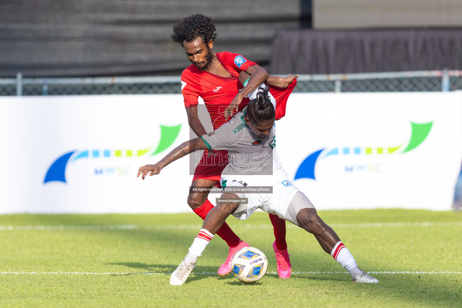 FIFA World Cup 2026 Qualifiers Round 1 home match vs Bangladesh held in the National Stadium, Male, Maldives, on Thursday 12th October 2023. Photos: Nausham Waheed / Images.mv