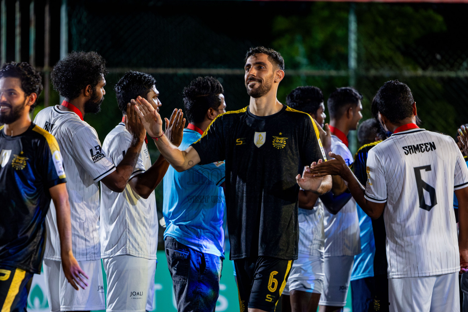 CLUB WAMCO vs JOALI Maldives in the finals of Kings Cup 2024 held in Rehendi Futsal Ground, Hulhumale', Maldives on Sunday, 1st September 2024. Photos: Nausham Waheed / images.mv