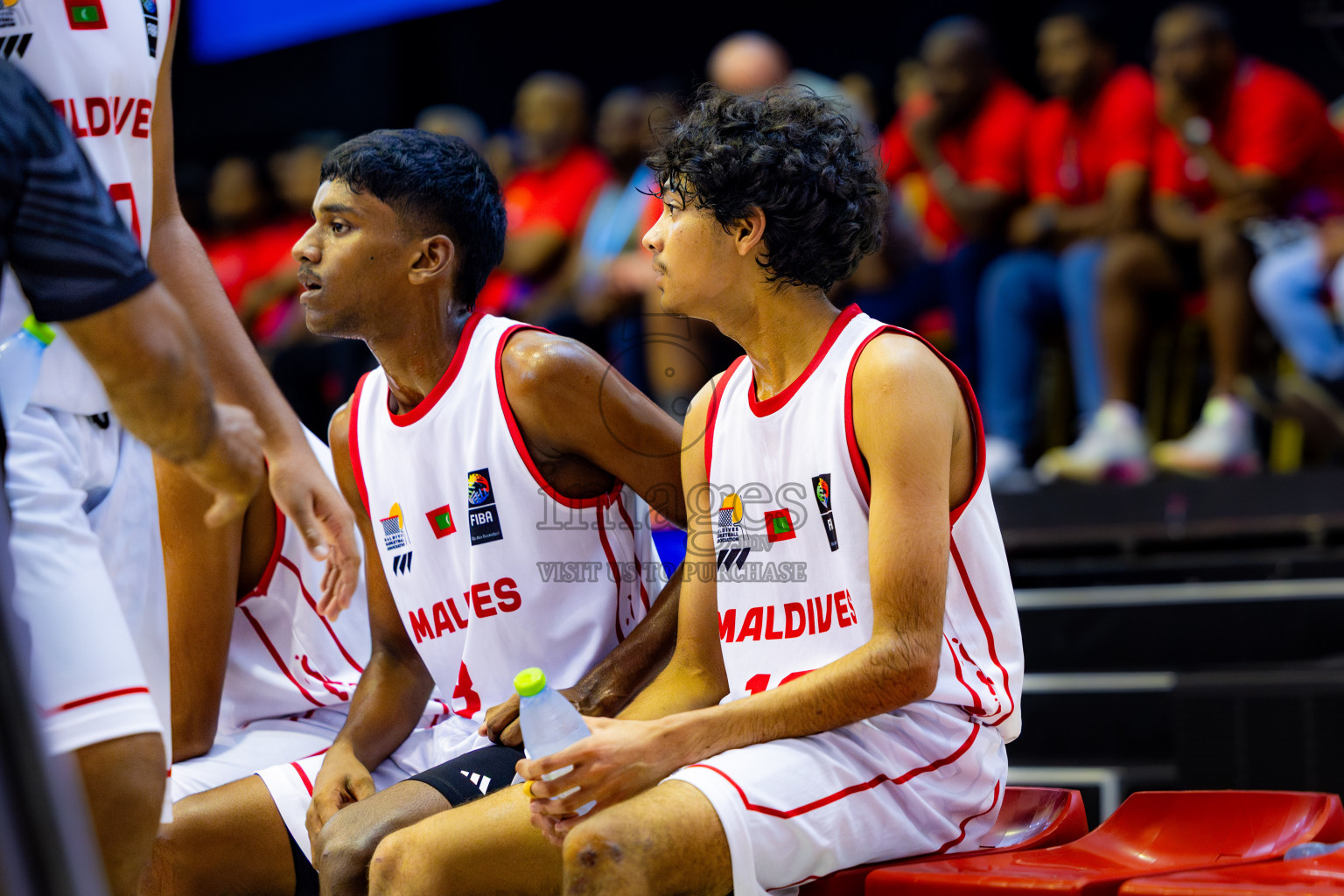 Maldives vs Bangladesh in Day 3 of Under 16 Asian Cup SABA Qualifiers 2025 was held in Social Center, Male', Maldives on Saturday, 14th June 2025. Photos: Nausham Waheed / images.mv