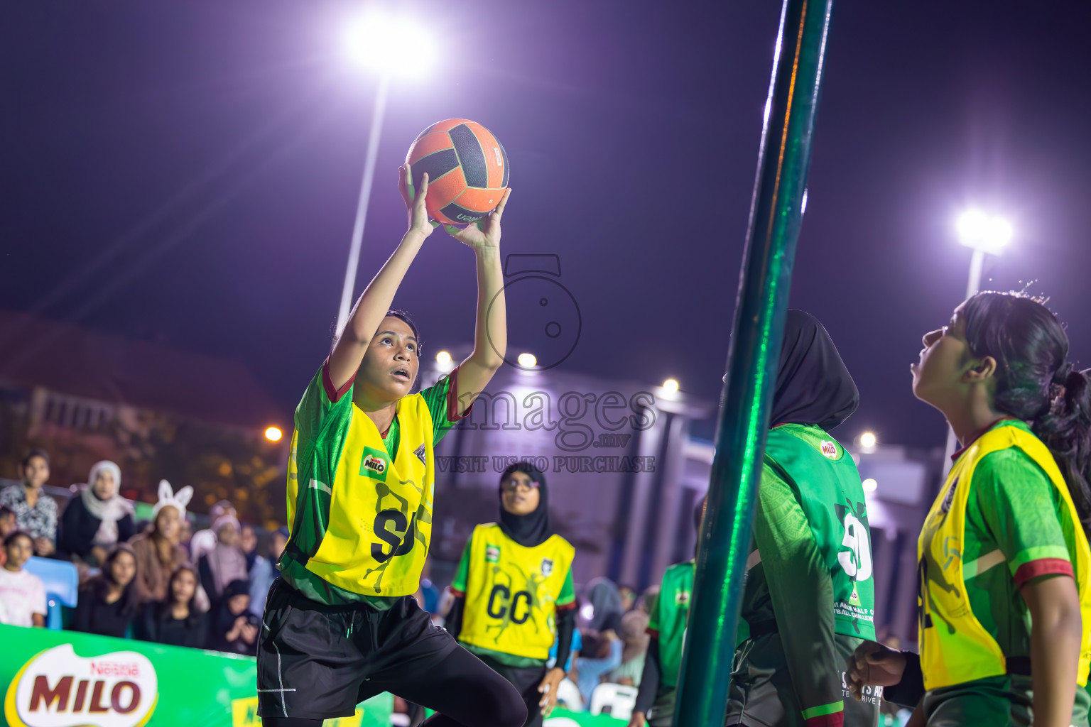 Finals of Milo Ramadan Half Court Netball Challenge on 24th March 2024, held in Central Park, Hulhumale, Male', Maldives
Photos: Ismail Thoriq / imagesmv
