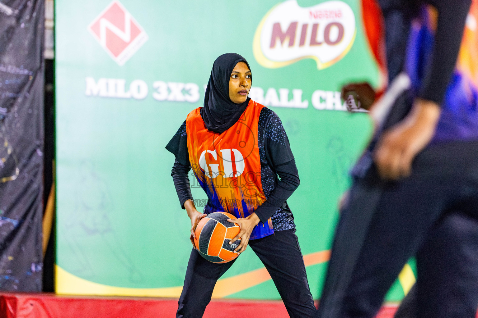 Final of MILO 3x3 Netball Challenge 2024 was held in Ekuveni Netball Court at Male', Maldives on Thursday, 20th March 2024. Photos: Nausham Waheed / images.mv