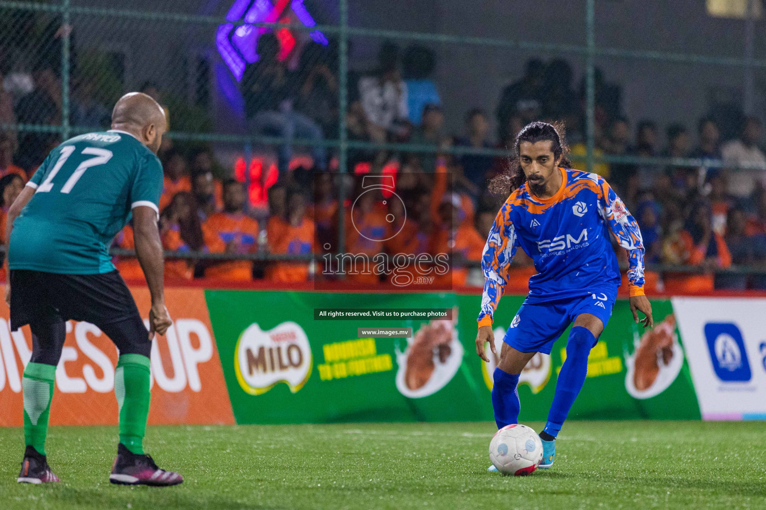 Team FSM vs HARC in Club Maldives Cup 2022 was held in Hulhumale', Maldives on Wednesday, 19th October 2022. Photos: Ismail Thoriq / images.mv