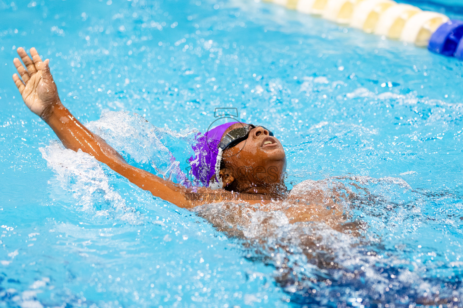 Day 2 of BML 6th National Kids Swimming Kids Festival 2025 held in Hulhumale', Maldives on Tuesday, 4th November 2024. Photos: Mohamed Mahfooz Moosa / images.mv