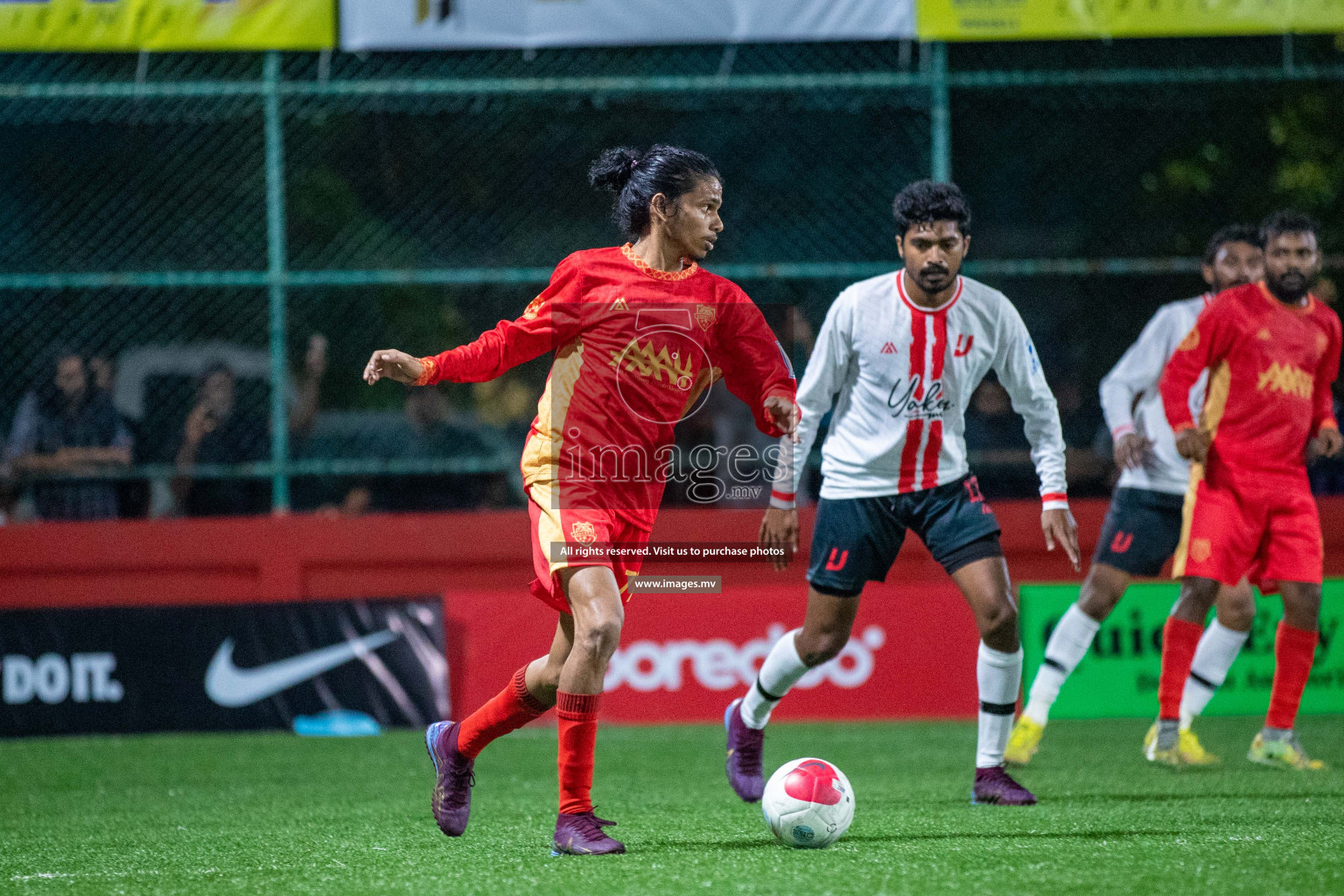 GA. Kondey vs GA. Kanduhulhudhoo in Day 2 of Golden Futsal Challenge 2023 on 06 February 2023 in Hulhumale, Male, Maldives