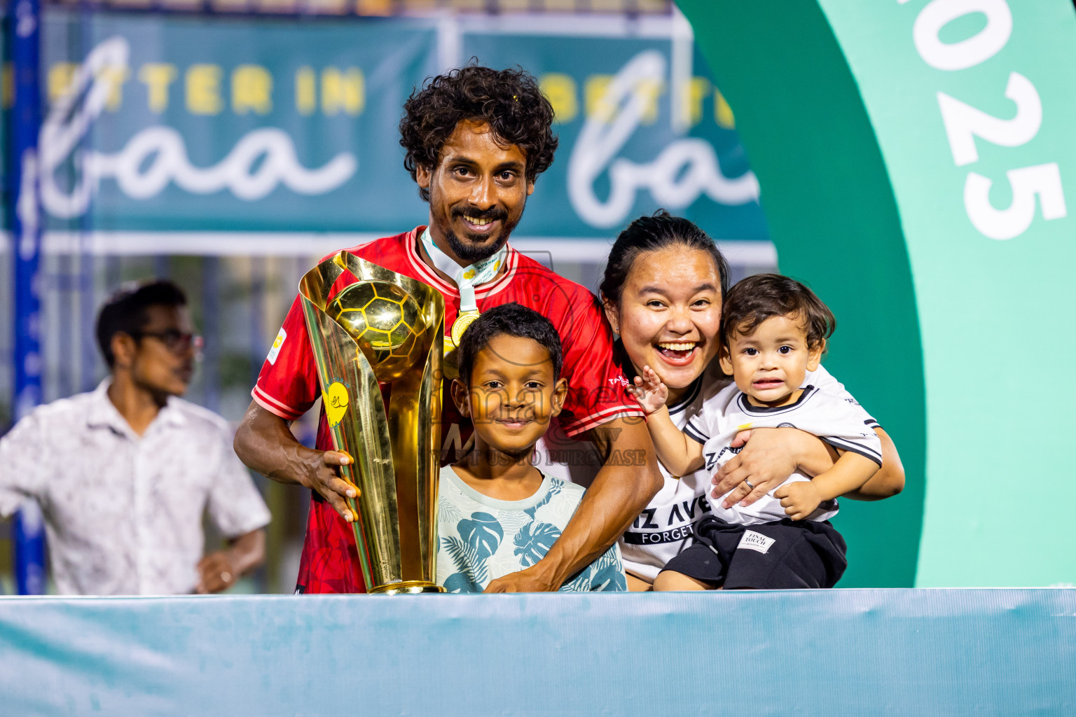 Closing Ceremony of Better in Baa Futsal Fiesta 2025 held in B. Eydhafushi, Maldives on Monday, 17th November 2025. Photos: Nausham Waheed / images.mv