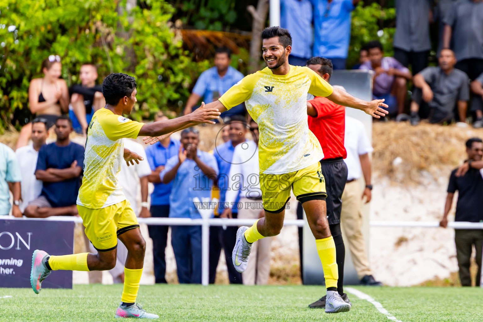 Jumeirah vs Varu in Final of Resort League 2025 (North Male Zone) was held on Saturday, 27th September 2025 in One And Only Reethi Rah Maldives Resort, Photos: Nausham Waheed / images.mv
