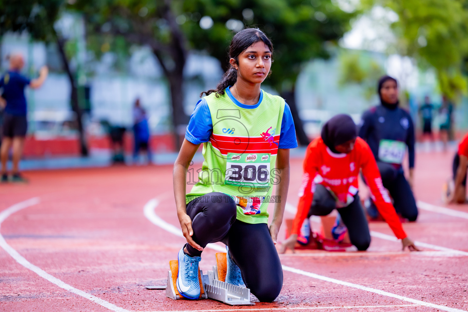 Day 2 of 12th Milo Association Championships was held in Ekuveni Track at Male', Maldives on Friday, 25th April 2025. Photos: Nausham Waheed / images.mv