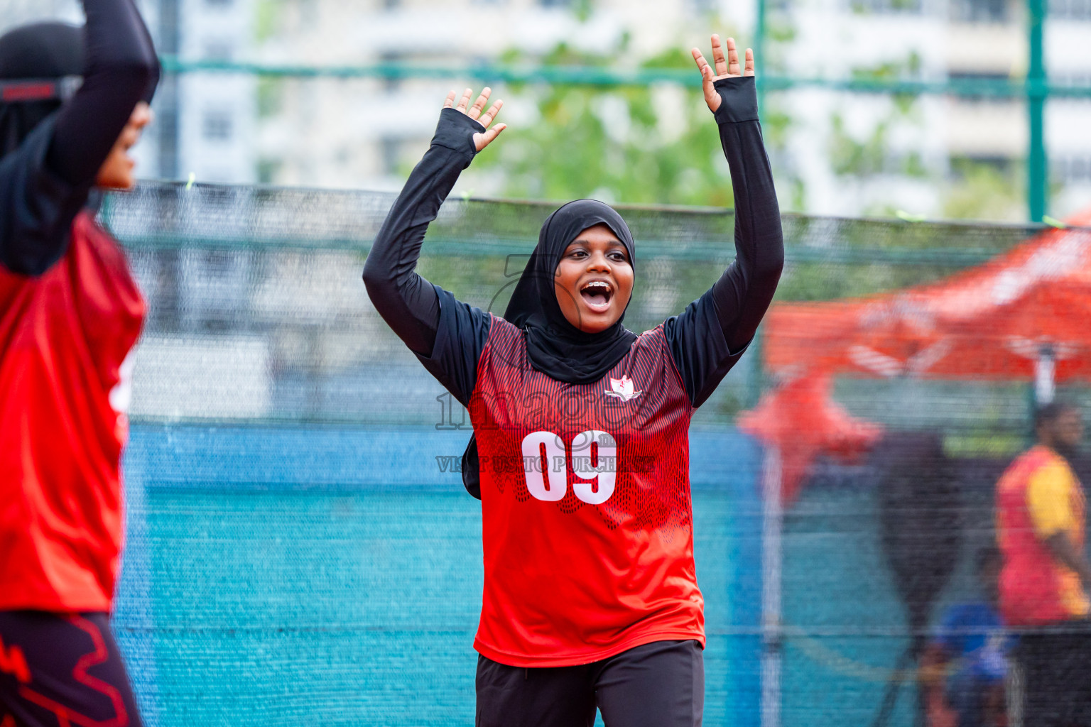 Day 2 of Interschool Volleyball Tournament 2024 was held in Ekuveni Volleyball Court at Male', Maldives on Sunday, 24th November 2024. Photos: Nausham Waheed / images.mv