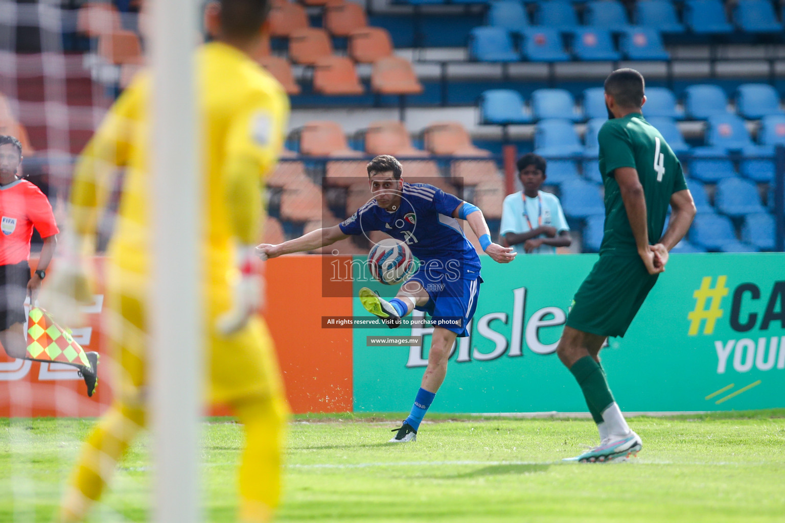 Pakistan vs Kuwait in SAFF Championship 2023 held in Sree Kanteerava Stadium, Bengaluru, India, on Saturday, 24th June 2023. Photos: Nausham Waheed, Hassan Simah / images.mv