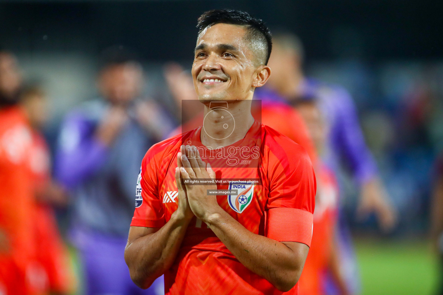 Nepal vs India in SAFF Championship 2023 held in Sree Kanteerava Stadium, Bengaluru, India, on Saturday, 24th June 2023. Photos: Nausham Waheed / images.mv