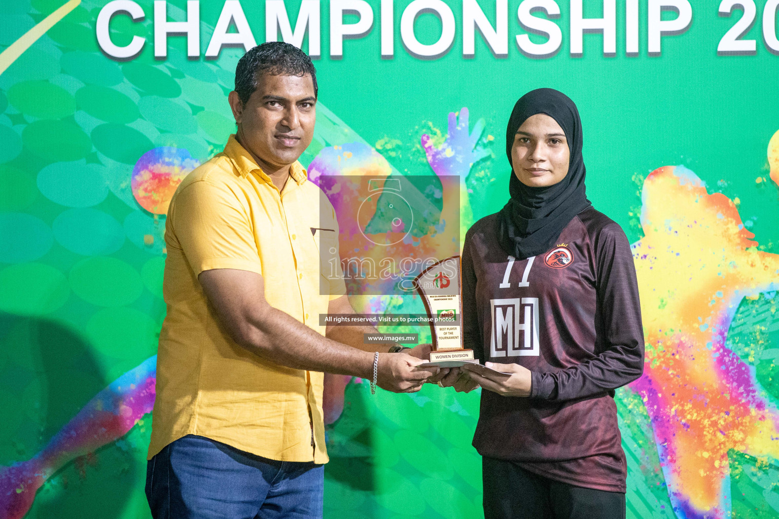 Finals of 6th MILO Handball Maldives Championship 2023, held in Handball ground, Male', Maldives on 10th June 2023 Photos: Nausham waheed / images.mv