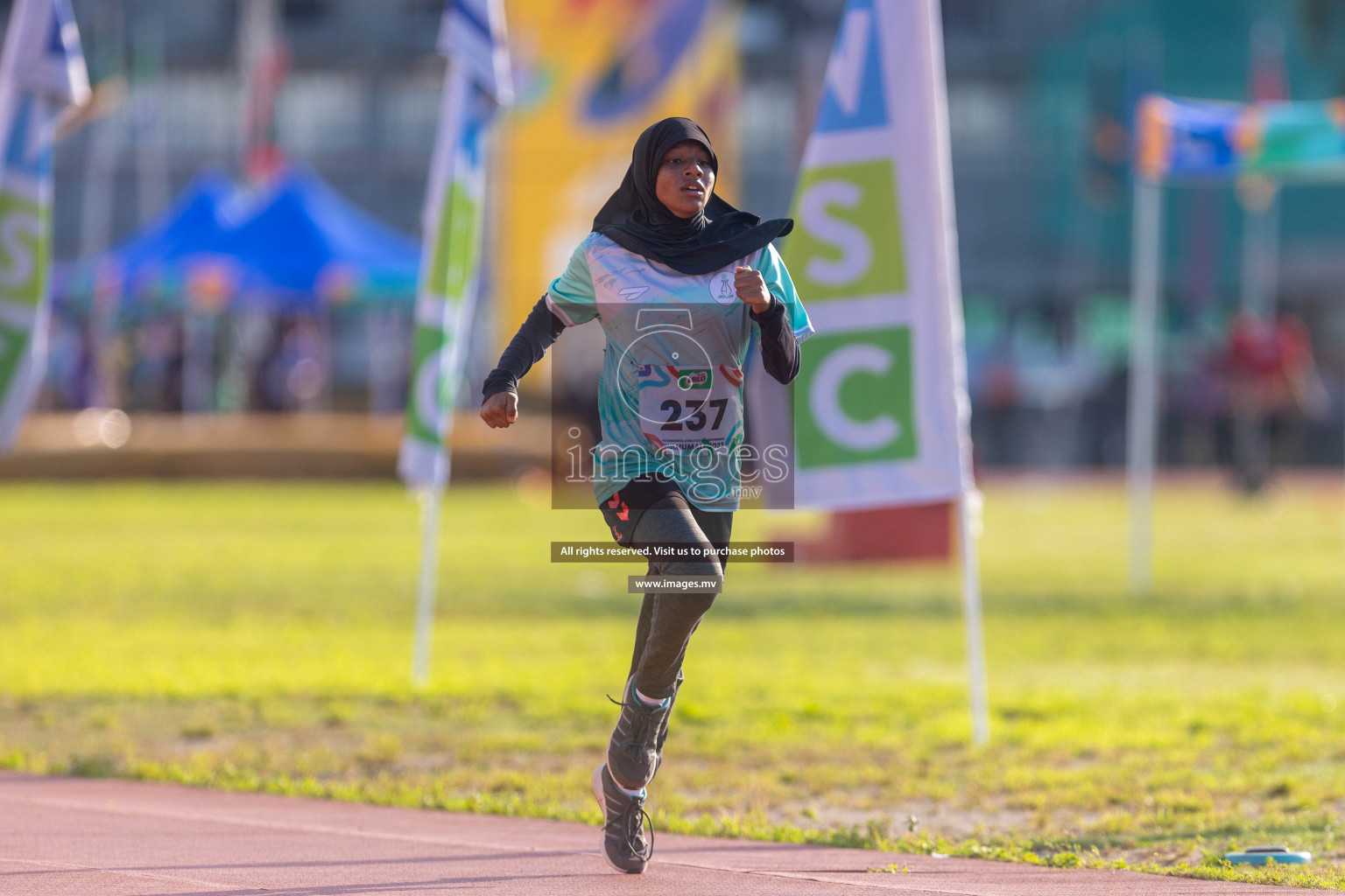 Final Day of Inter School Athletics Championship 2023 was held in Hulhumale' Running Track at Hulhumale', Maldives on Friday, 19th May 2023. Photos: Ismail Thoriq / images.mv