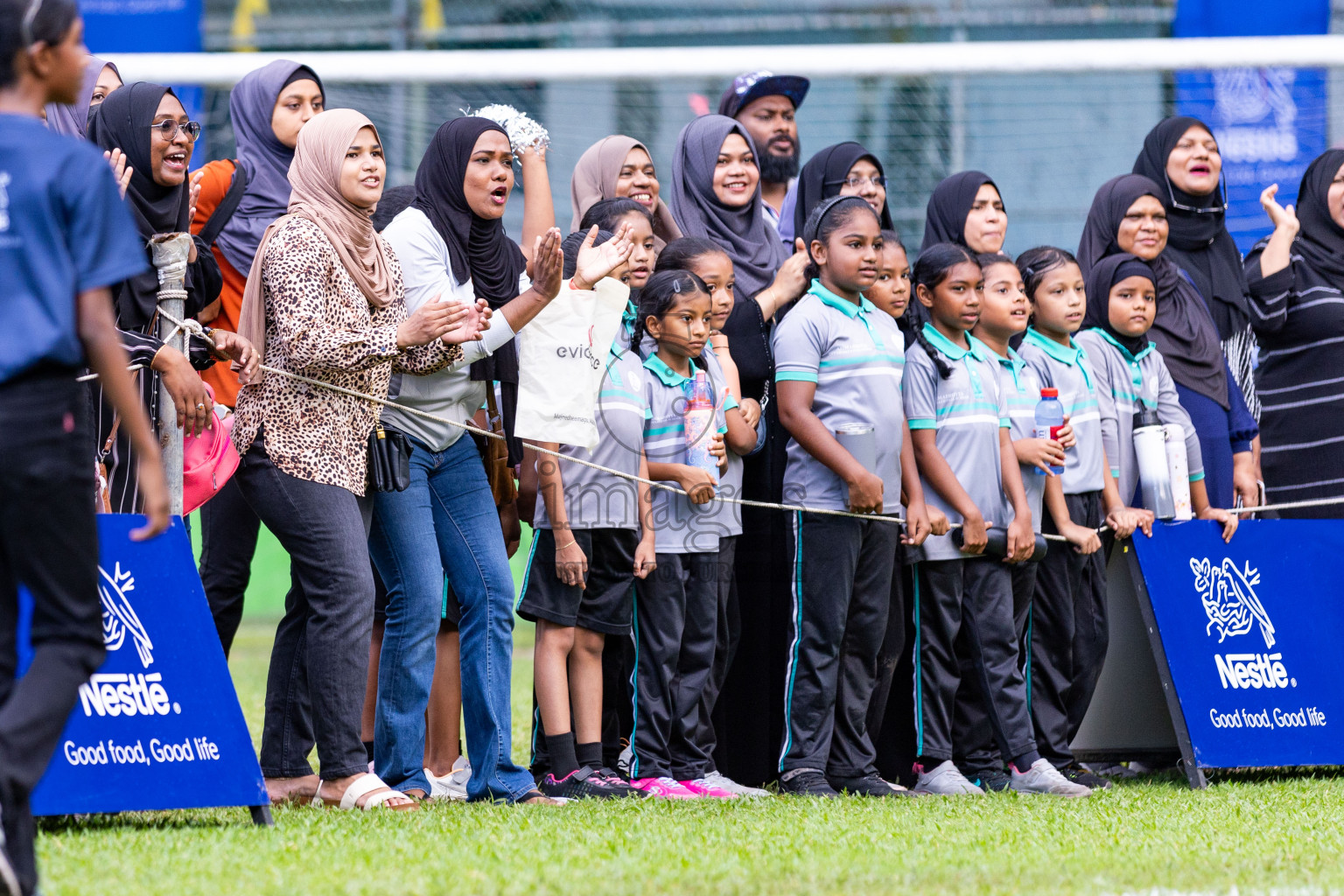 Day 3 of Nestle' Kids Netball Fiesta 2023 held in Henveyru Stadium, Male', Maldives on Saturday, 2nd December 2023. Photos by Nausham Waheed / Images.mv