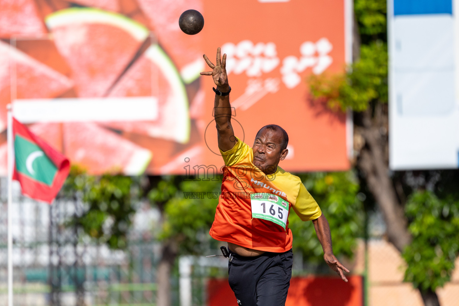 Day 3 of 33rd National Athletics Championship was held in Ekuveni Track at Male', Maldives on Saturday, 7th September 2024.
Photos: Suaadh Abdul Sattar / images.mv