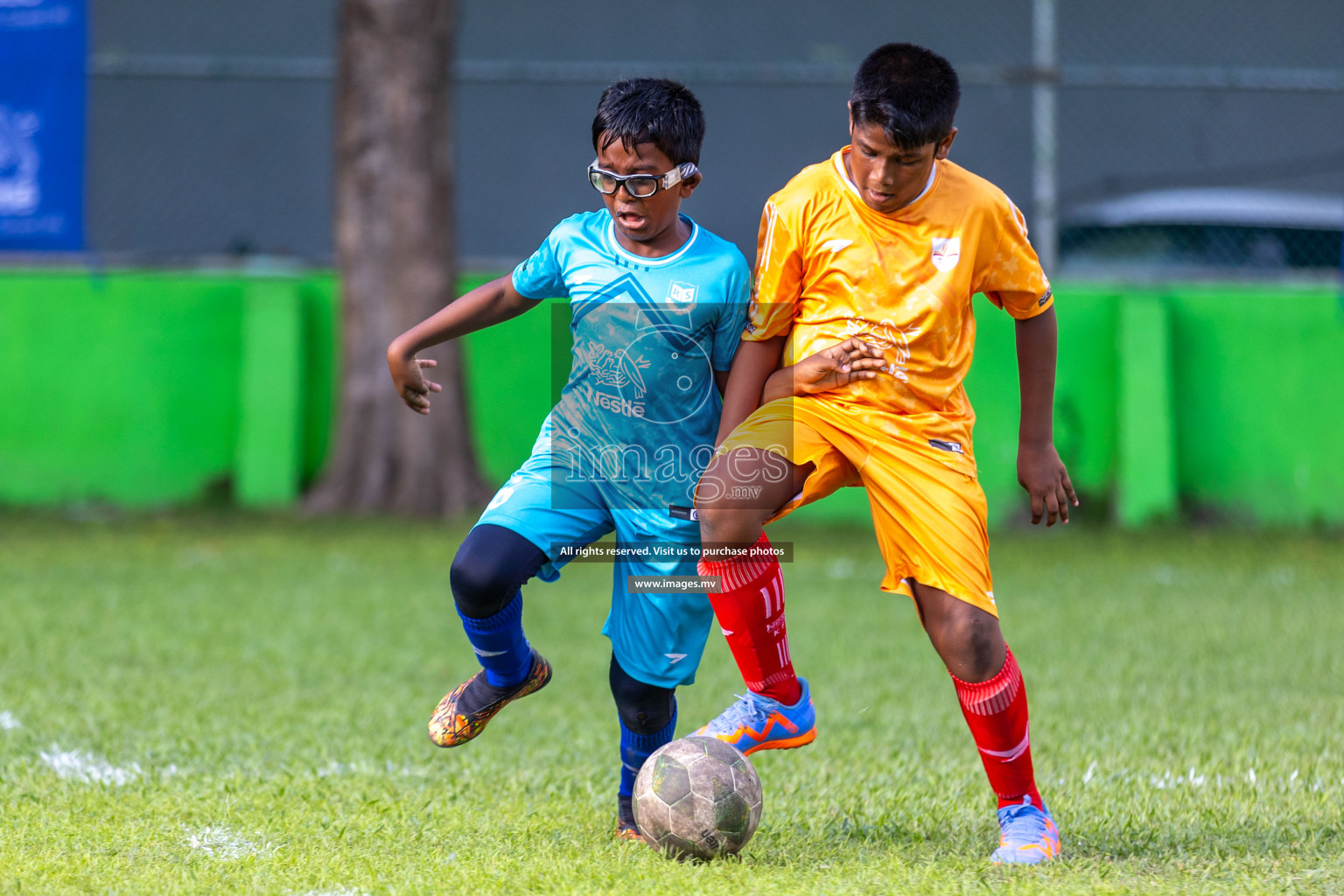 Day 2 of Nestle kids football fiesta, held in Henveyru Football Stadium, Male', Maldives on Thursday, 12th October 2023 Photos: Ismail Thoriq / Images.mv