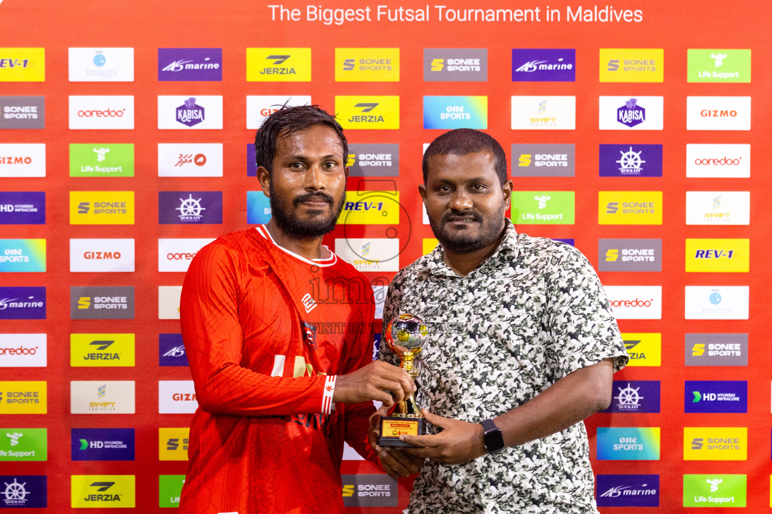 HA Filladhoo vs HA Ihavandhoo in Day 5 of Golden Futsal Challenge 2024 was held on Friday, 19th January 2024, in Hulhumale', Maldives
Photos: Ismail Thoriq / images.mv