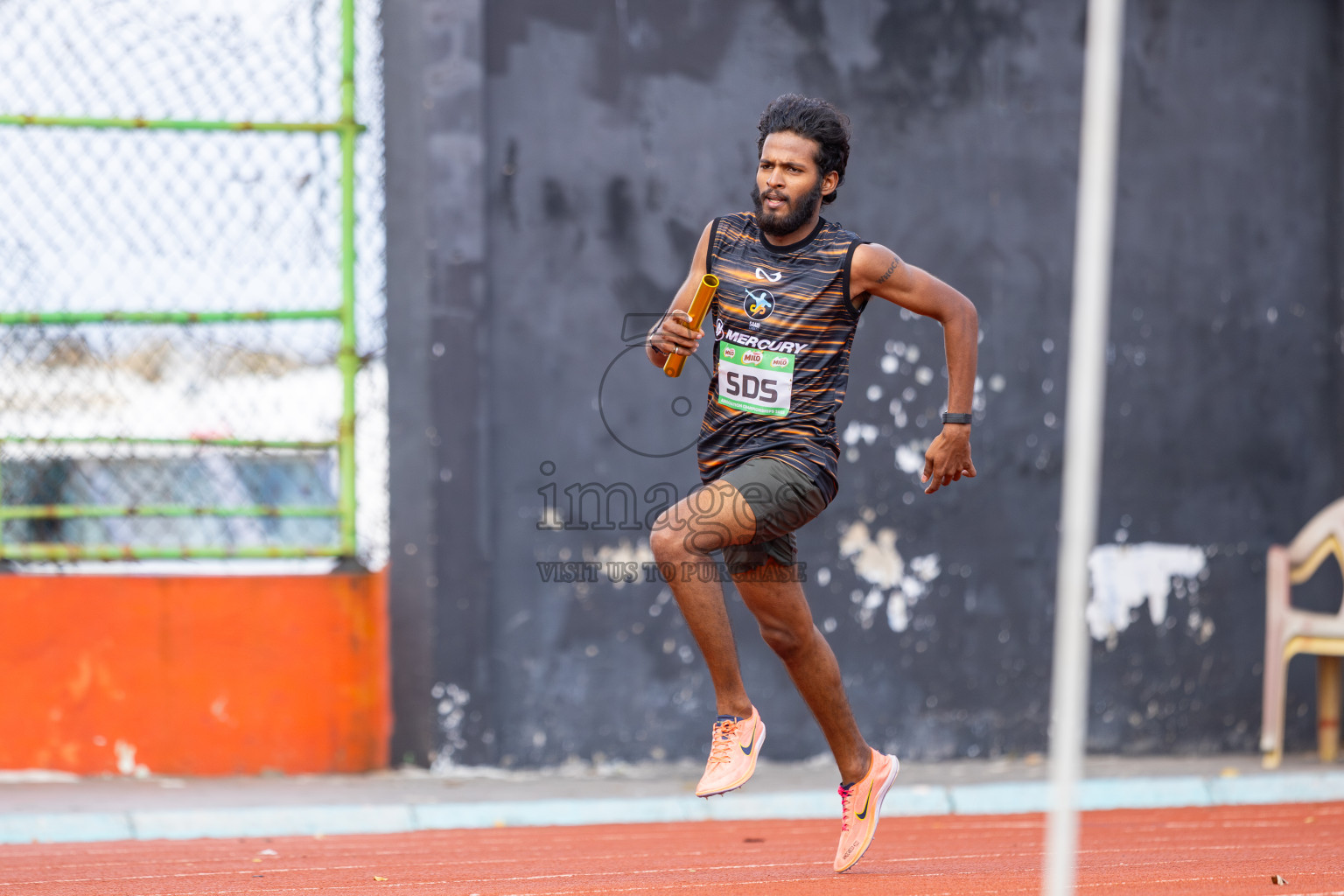 Day 3 of 12th Milo Association Championships was held in Ekuveni Track at Male', Maldives on Saturday, 26th April 2025. Photos: Ismail Thoriq / images.mv