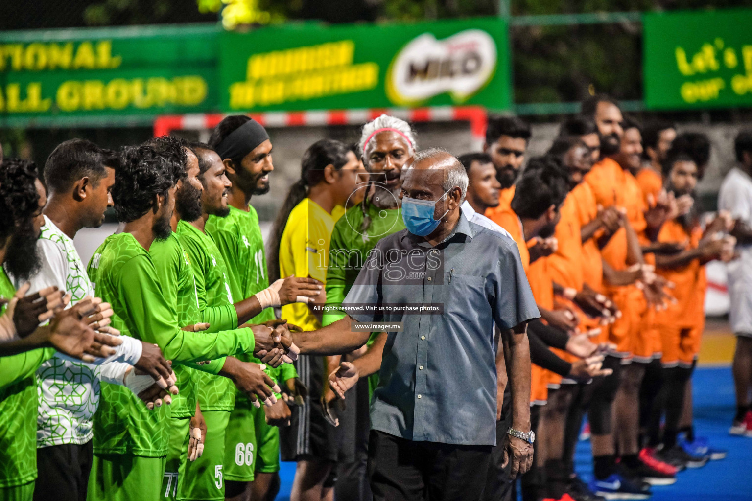 Final of Milo 6th Inter Office Handball Tournament 2022 - Photos by Nausham Waheed