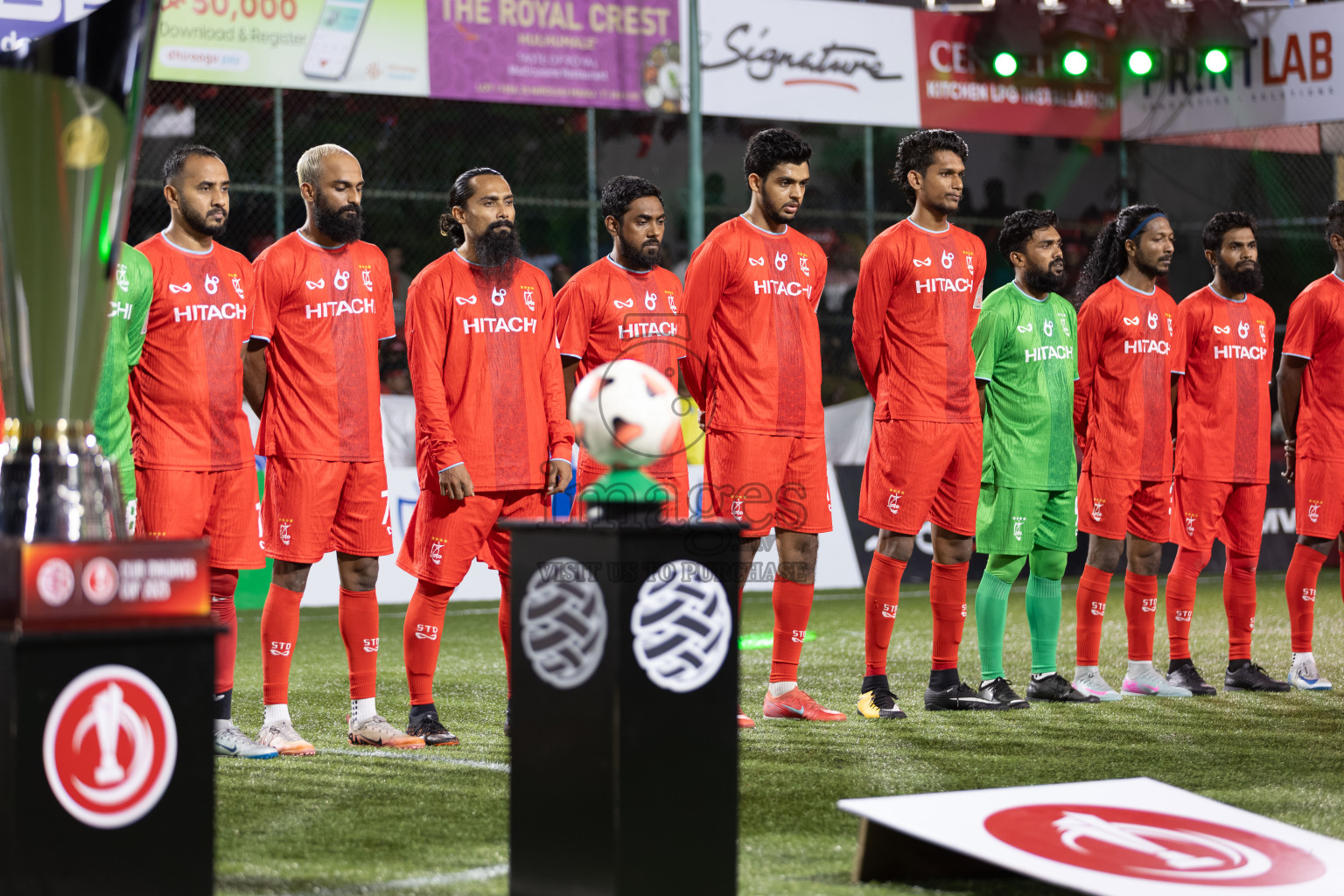RRC vs STO RC in the Finals of Club Maldives Cup 2025 was held in Rehendhi Futsal Ground, Hulhumale', Maldives on Saturday, 25th October 2025. 
Photos: Hassan Simah / images.mv