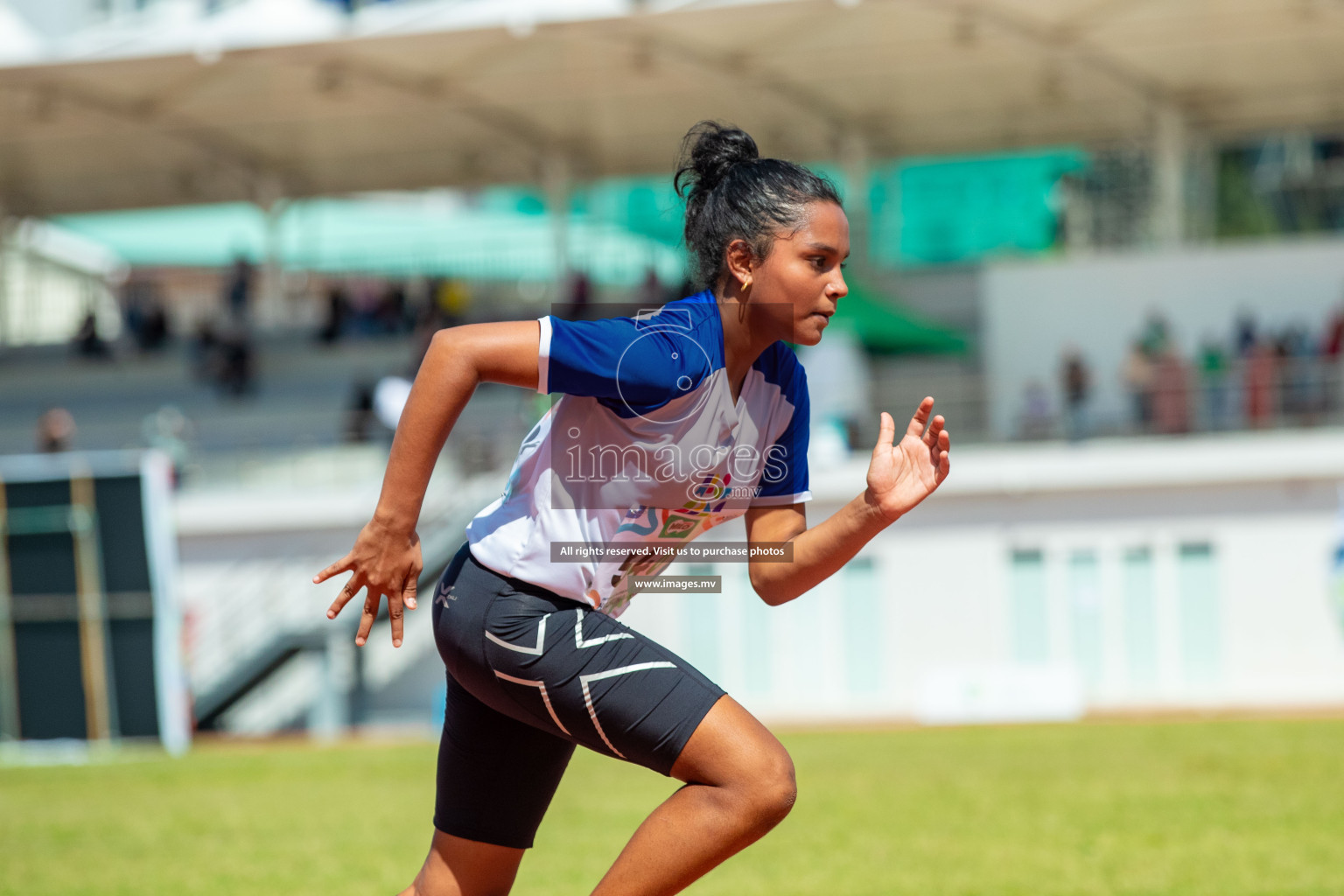 Day three of Inter School Athletics Championship 2023 was held at Hulhumale' Running Track at Hulhumale', Maldives on Tuesday, 16th May 2023. Photos: Nausham Waheed / images.mv