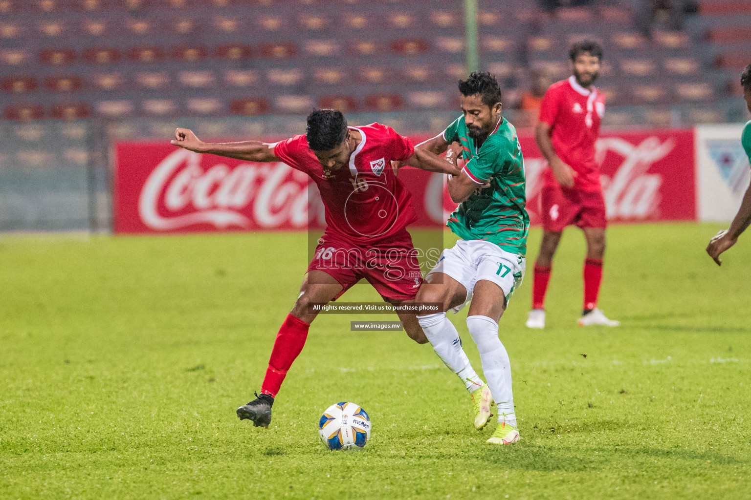 Maldives vs Bangladesh Friendly Match 24 Mar 2022 at Galolhu Rasmee Stadium Malé photos by Nausham Waheed