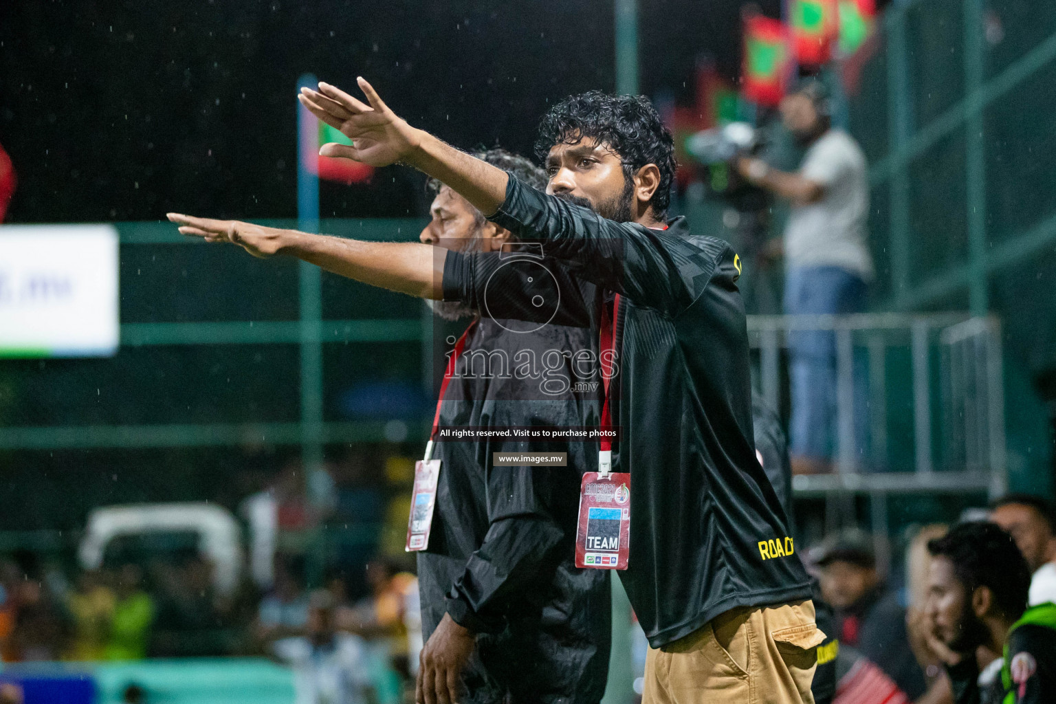 Team MPL vs Team RRC in the Quarter Finals of Club Maldives 2021 held at Hulhumale'; on 13th December 2021 Photos:Shu Abdul Sattar / images/mv