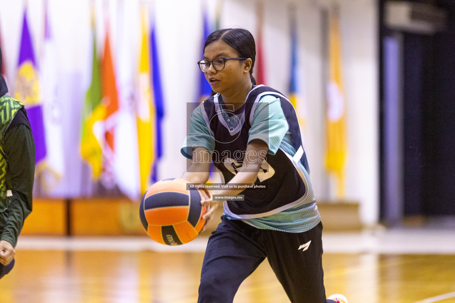 Day5 of 24th Interschool Netball Tournament 2023 was held in Social Center, Male', Maldives on 31st October 2023. Photos: Nausham Waheed / images.mv