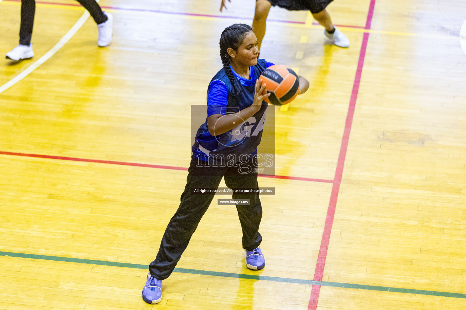 Day3 of 24th Interschool Netball Tournament 2023 was held in Social Center, Male', Maldives on 29th October 2023. Photos: Nausham Waheed, Mohamed Mahfooz Moosa / images.mv