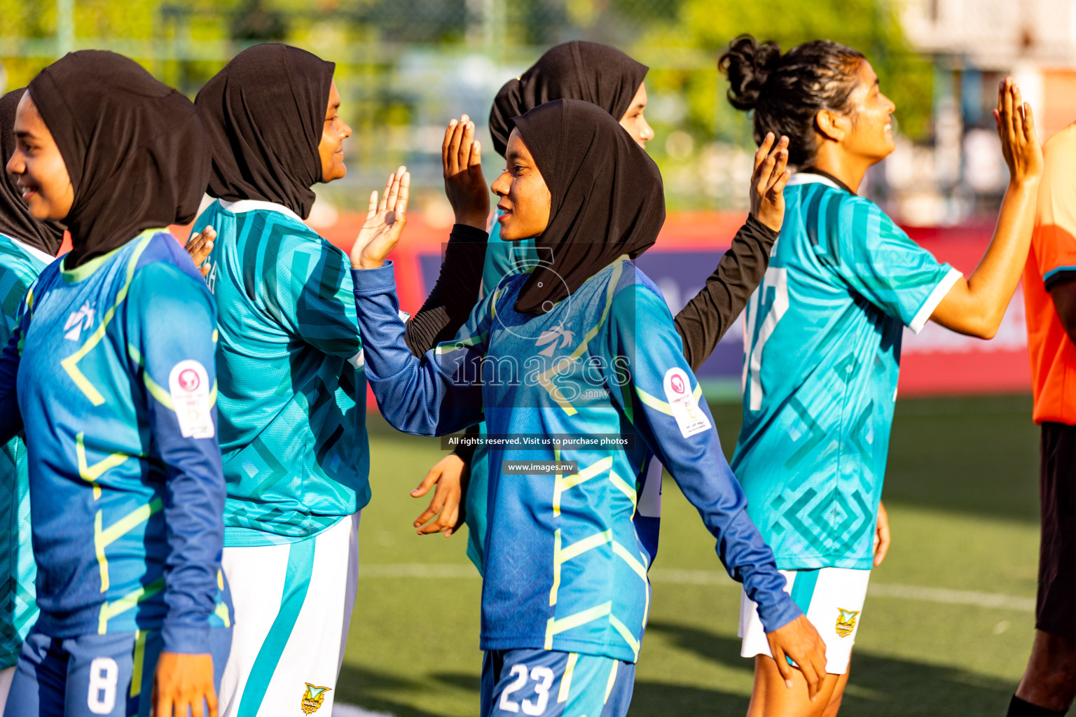 WAMCO vs MACL in 18/30 Futsal Fiesta Classic 2023 held in Hulhumale, Maldives, on Tuesday, 18th July 2023 Photos: Hassan Simah / images.mv