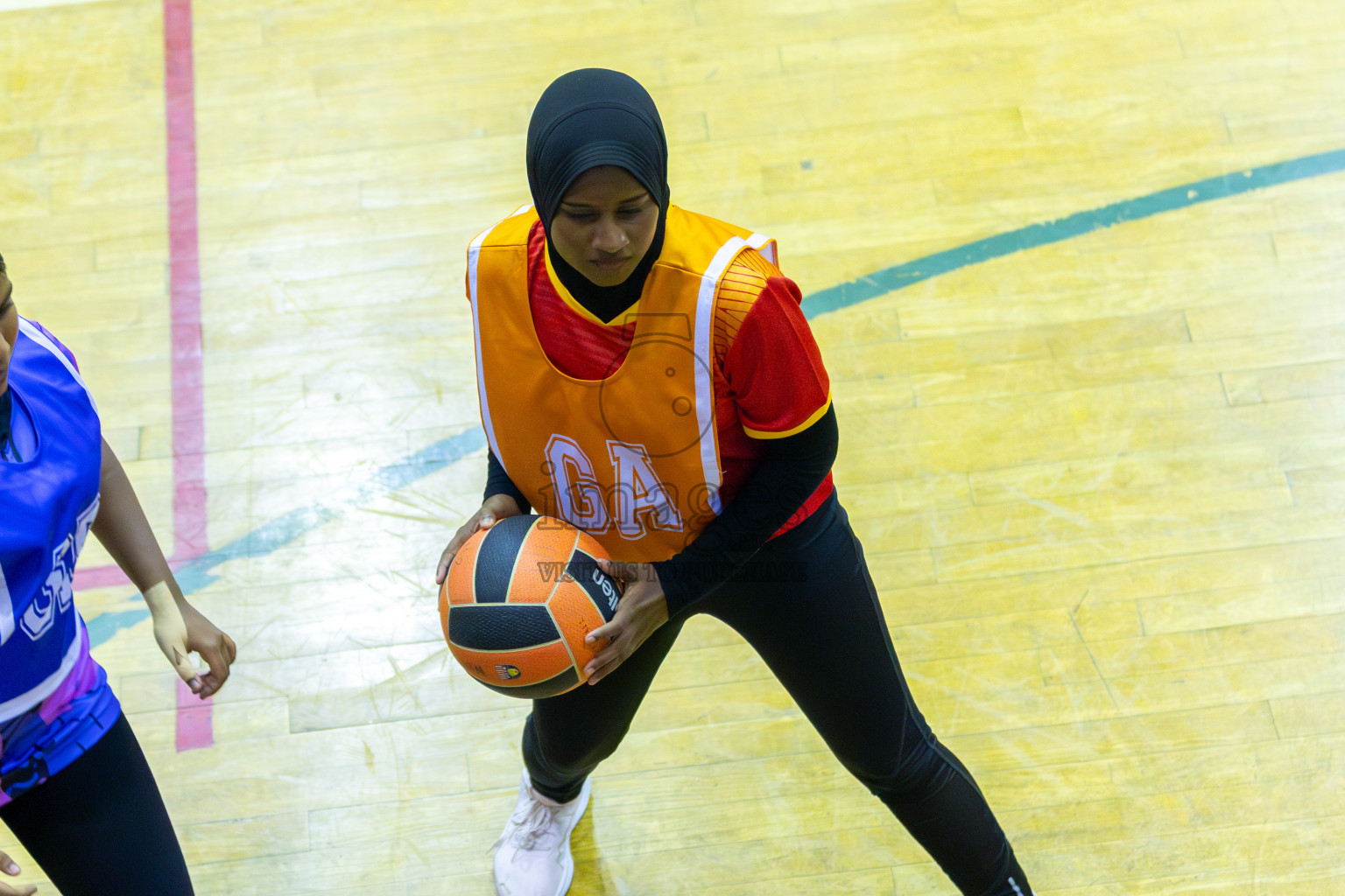 Day 4 of 21st National Netball Tournament was held in Social Canter at Male', Maldives on Saturday, 11th May 2024. Photos: Mohamed Mahfooz Moosa / images.mv