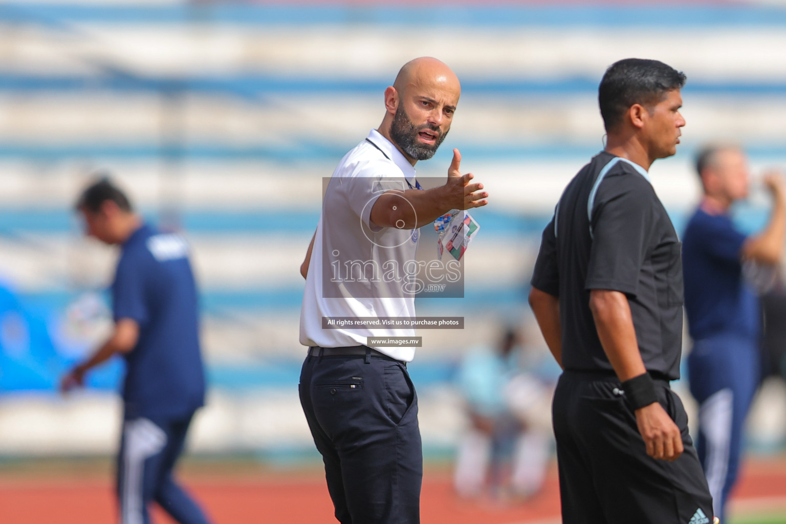 Kuwait vs Bangladesh in the Semi-final of SAFF Championship 2023 held in Sree Kanteerava Stadium, Bengaluru, India, on Saturday, 1st July 2023. Photos: Nausham Waheed, Hassan Simah / images.mv