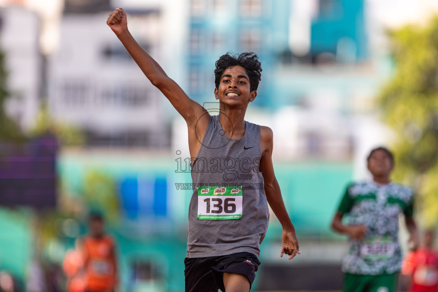 Day 3 of MILO Athletics Association Championship was held on Thursday, 7th May 2024 in Male', Maldives. Photos: Nausham Waheed