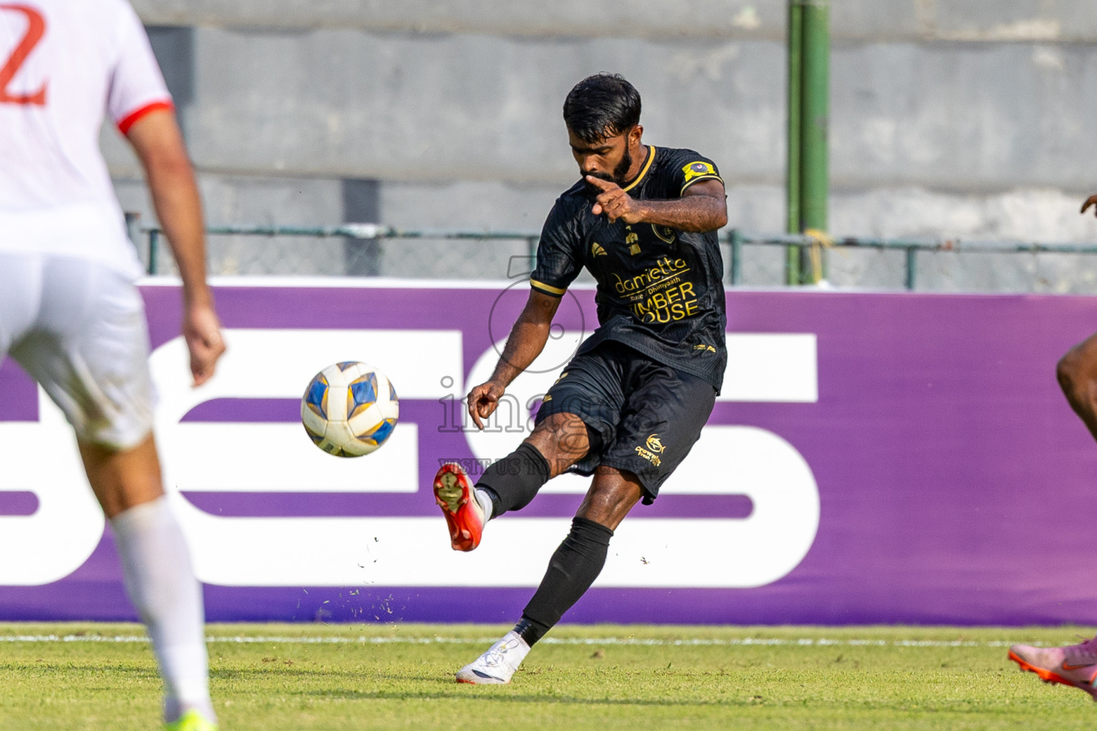 Club Eagles vs Buru Sports Club in Dhivehi Premier League 2025/26 held in National Football Stadium, Male', Maldives on Wednesday, 24th September 2025. Photos: Mohamed Mahfooz Moosa / Images.mv
