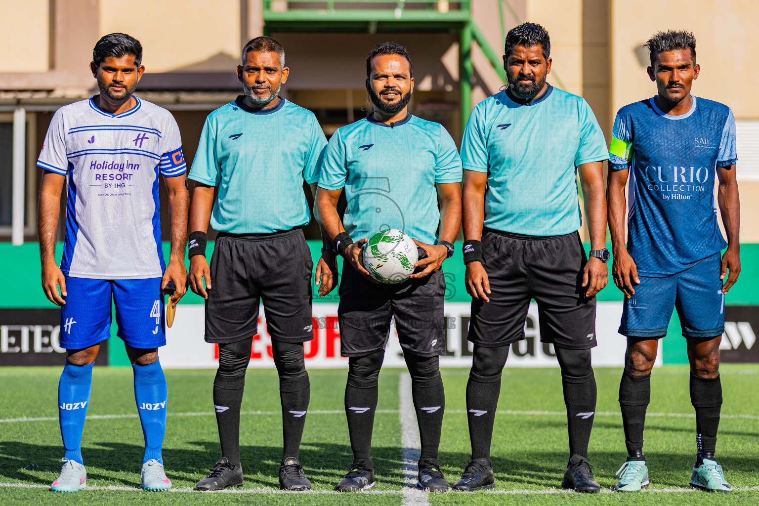 Kandooma vs SAII Lagoon in Resort League 2025 (South Male Zone) day 5 was held on Thursday, 2nd October 2025 in Crossroads's Maldives, Photos: Areef Adam / images.mv