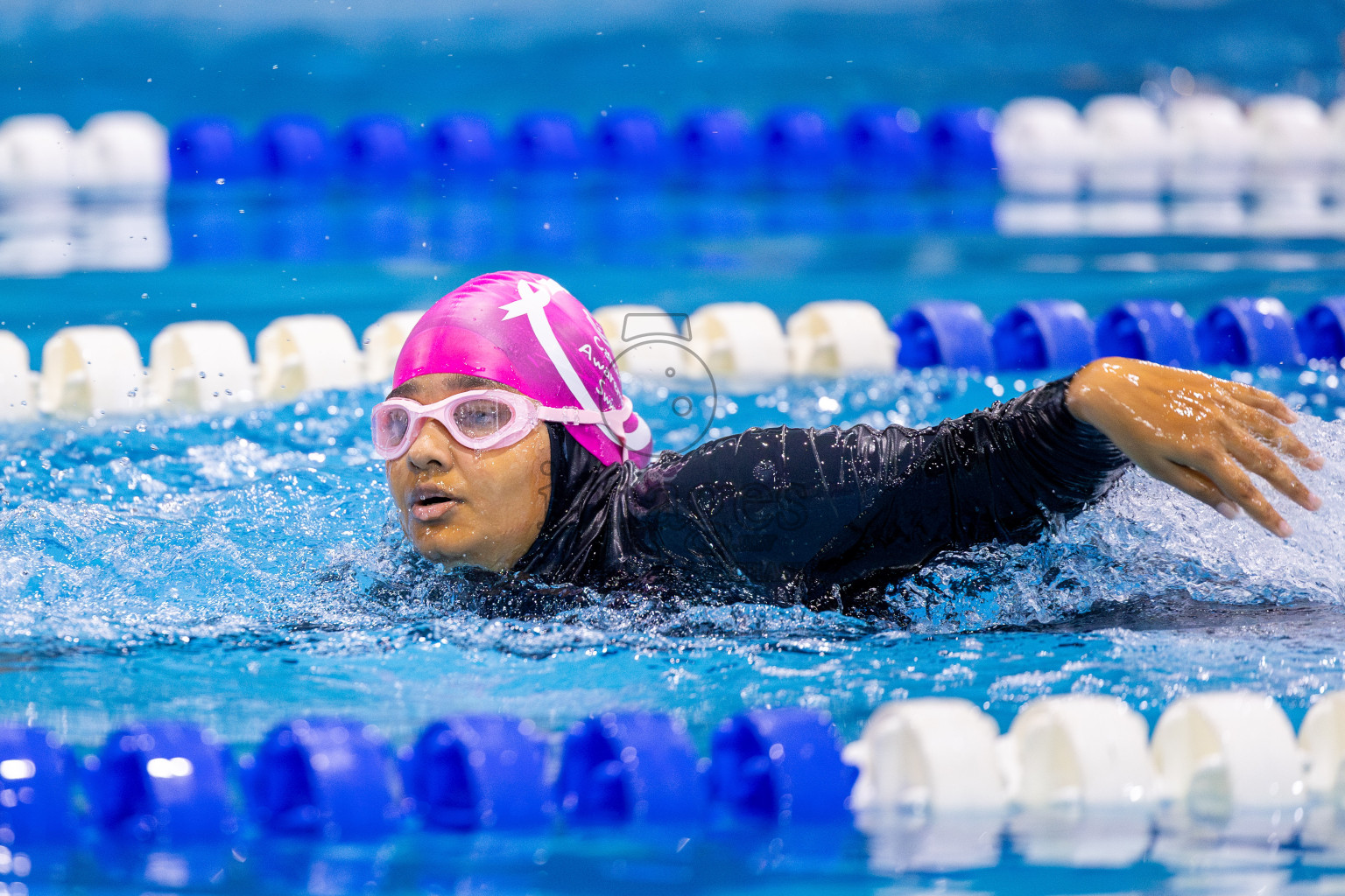 Day 2 of BML 21st Interschool Swimming Competition 2025 was held in Hulhumale' Swimming Pool, Hulhumale', Maldives on Sunday, 12th October 2025. Photos: Ismail Thoriq / images.mv