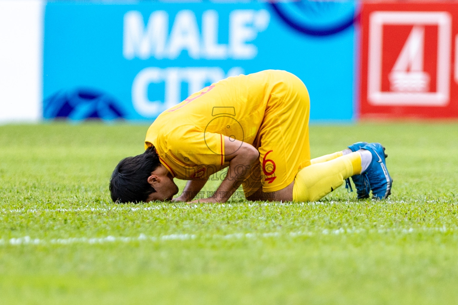 Club P.K vs Victory Sports Club in Day 3 of Second Division 2023 in Male' Maldives on Thursday, 28th December 2023. Photos: Nausham Waheed / images.mv