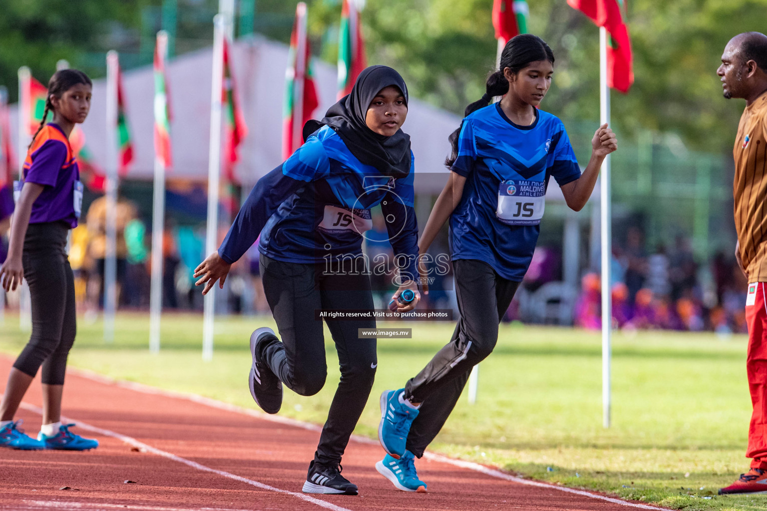 Day 3 of Inter-School Athletics Championship held in Male', Maldives on 25th May 2022. Photos by: Nausham Waheed / images.mv