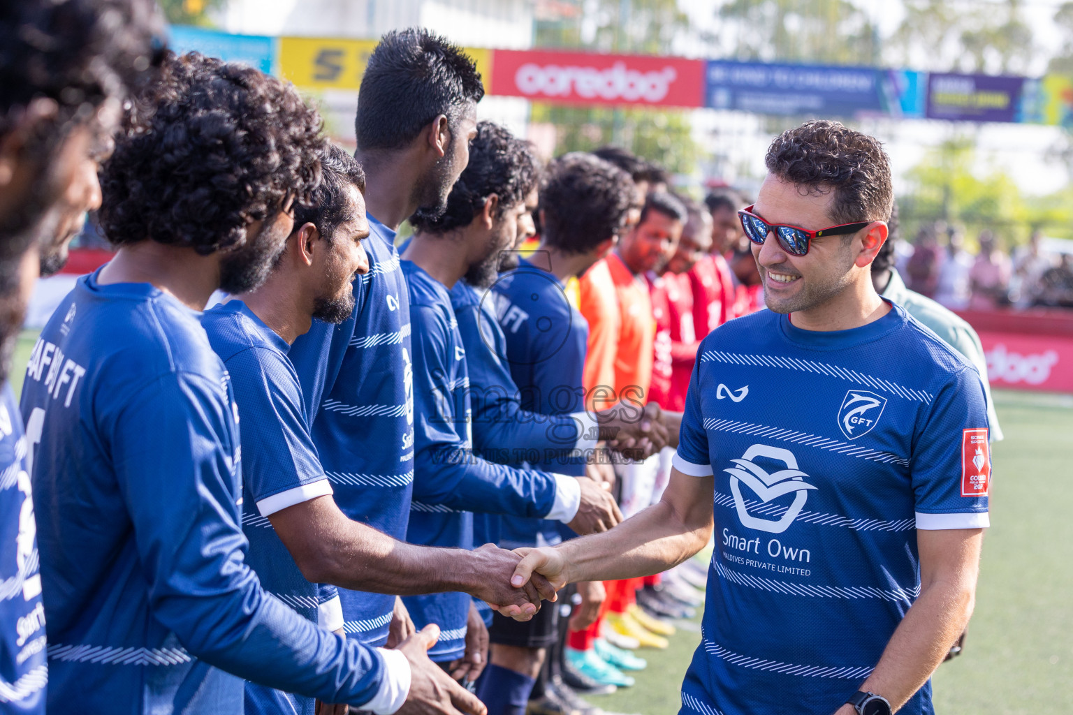 K Gaafaru vs K Kaashidhoo in Day 19 of Golden Futsal Challenge 2024 was held on Friday, 2nd February 2024, in Hulhumale', Maldives
Photos: Ismail Thoriq / images.mv