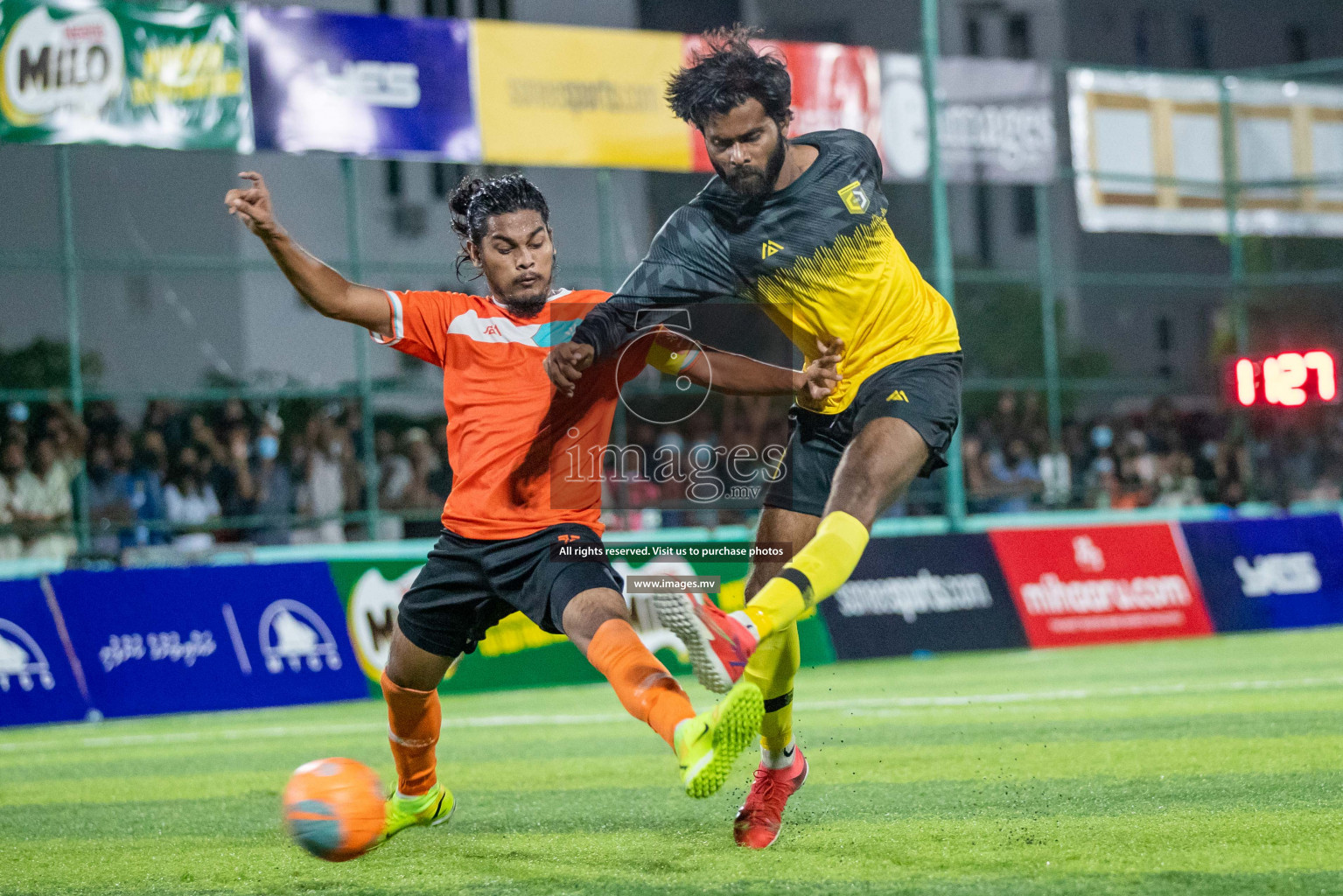 Club Maldives 2021 Round of 16 (Day 2) held at Hulhumale;, on 9th December 2021 Photos: Shuu / images.mv