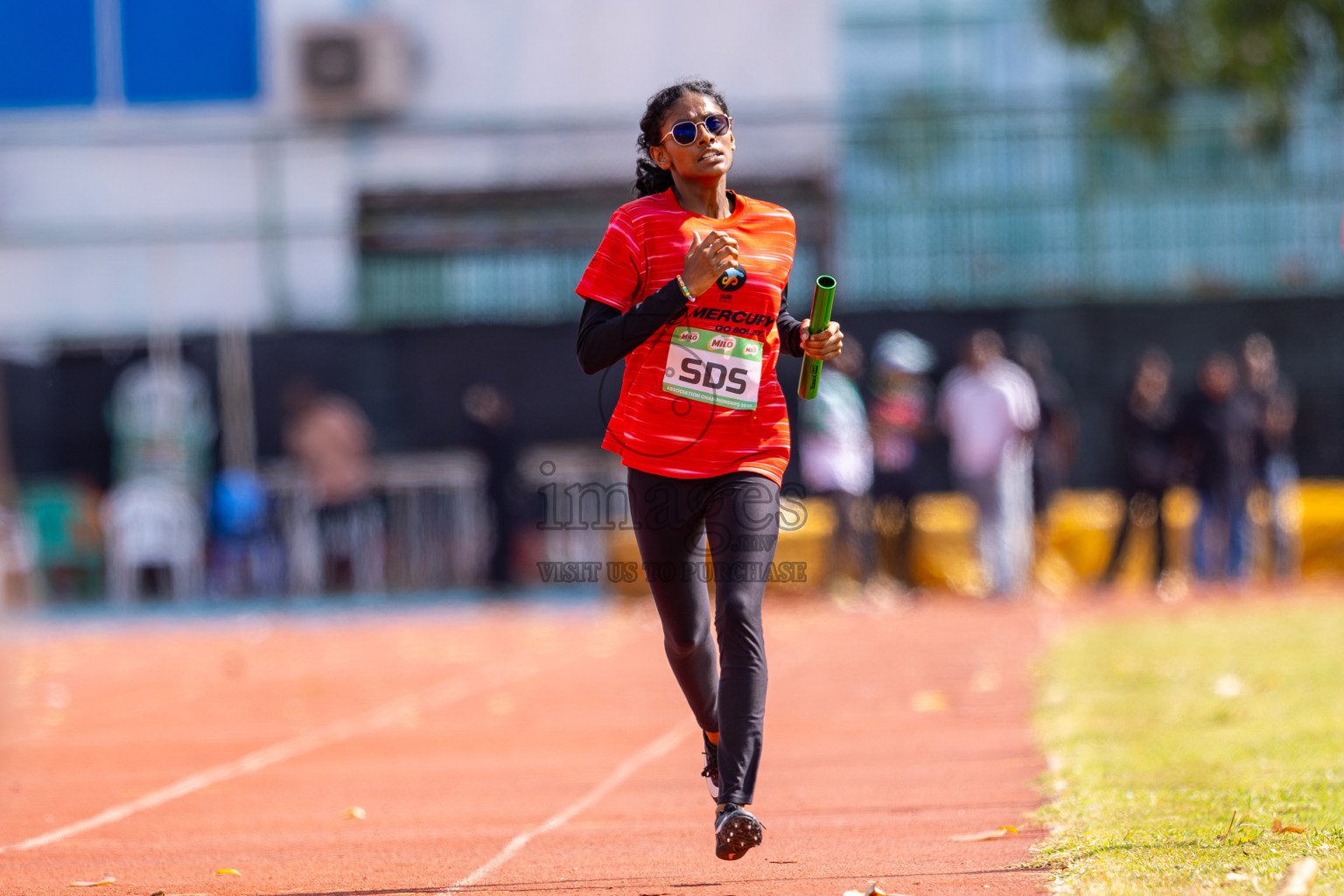 Day 3 of 12th Milo Association Championships was held in Ekuveni Track at Male', Maldives on Saturday, 26th April 2025. Photos: Ismail Thoriq / images.mv