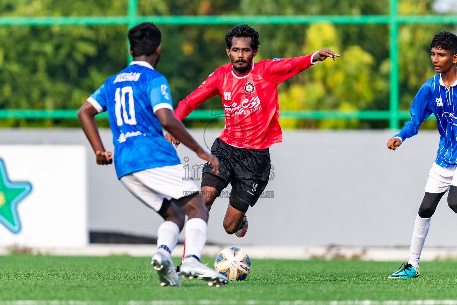 Furious FC vs Chester Academy from Manadhoo Council Cup 2024 in N Manadhoo Maldives on Thursday, 22nd February 2023. Photos: Nausham Waheed / images.mv