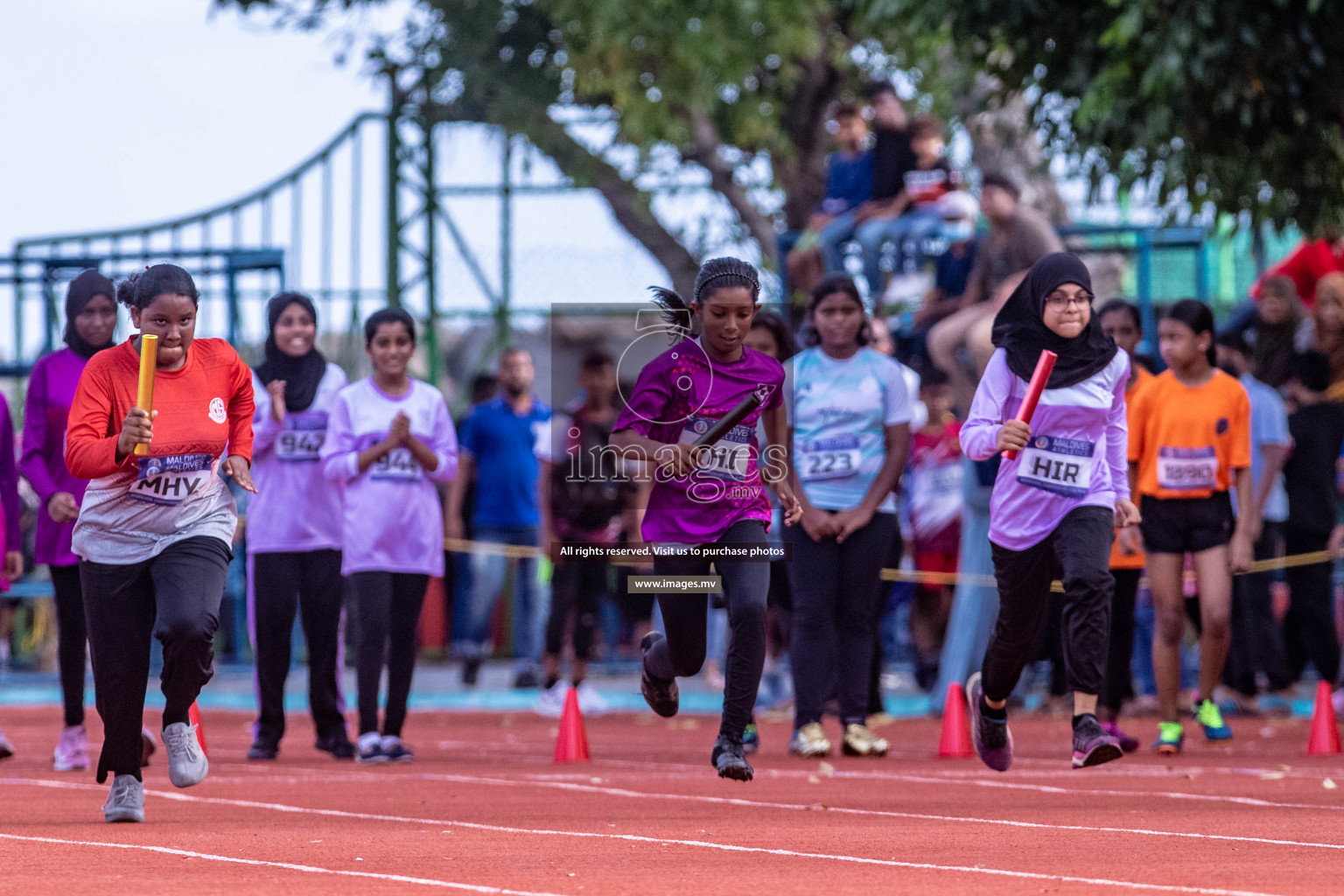 Day 3 of Inter-School Athletics Championship held in Male', Maldives on 25th May 2022. Photos by: Nausham Waheed / images.mv